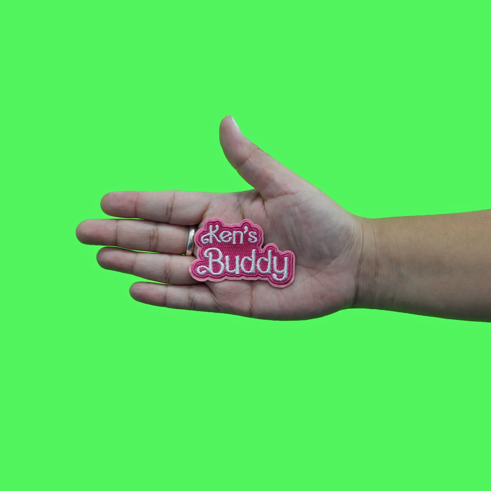 Kens Buddy Classic Logo Patch Doll Toy Movies Embroidered Iron On - Image 2