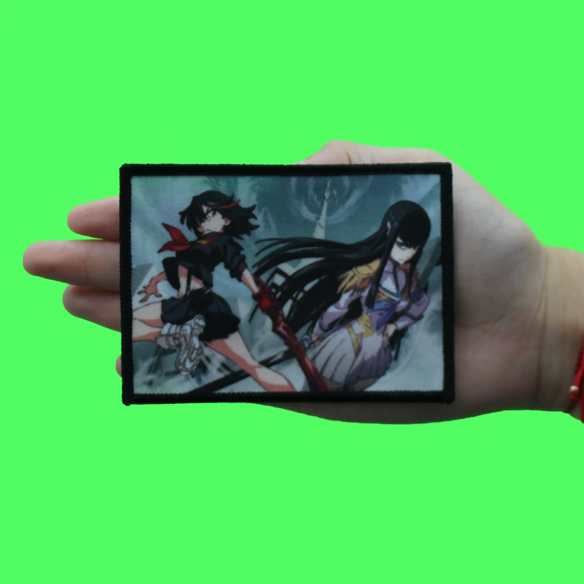 Kill La Kill Patch Ryuko Satsuki Cover Sublimated Embroidery Iron On - Image 2