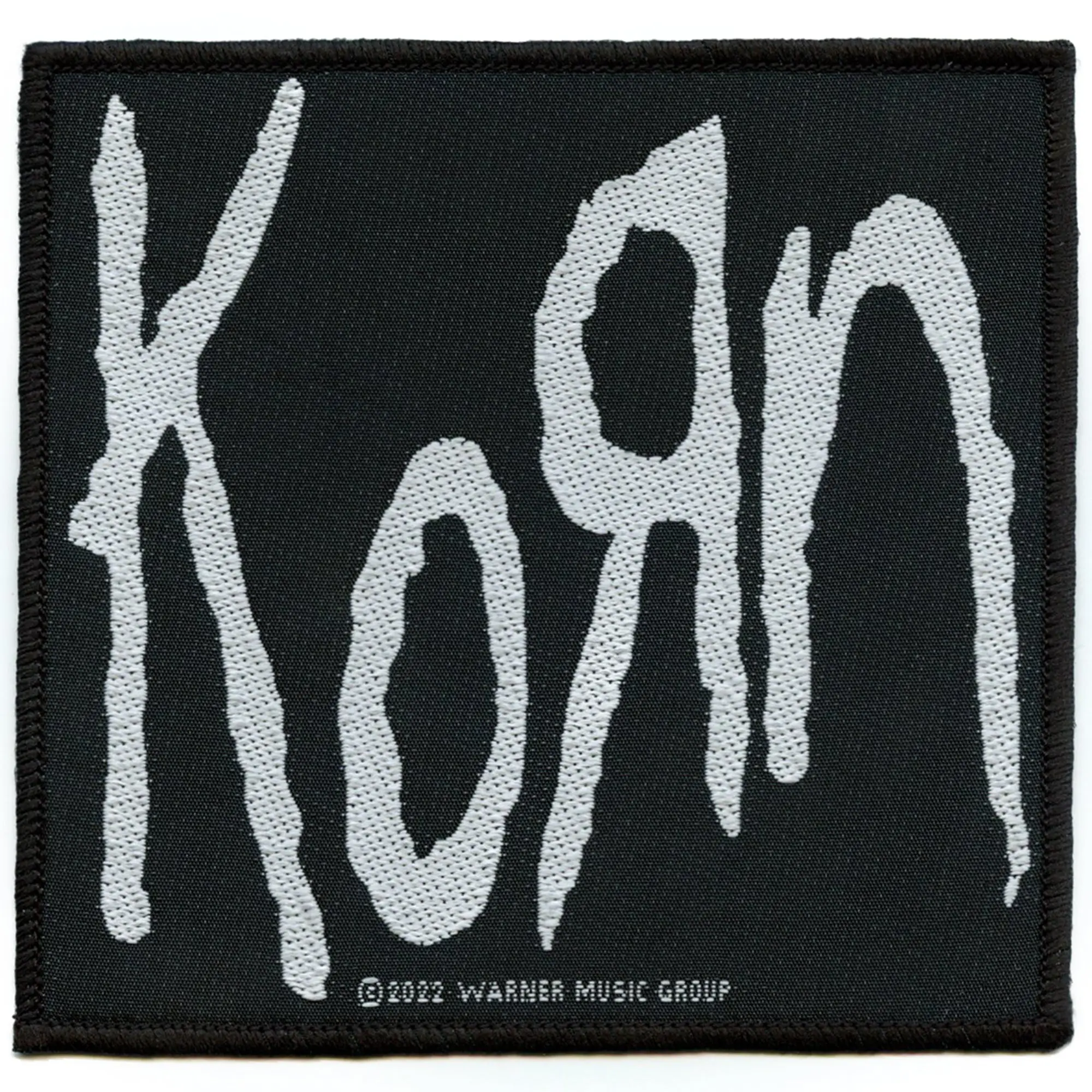Korn Rock Band Logo Patch American Nu Metal Woven Sew On