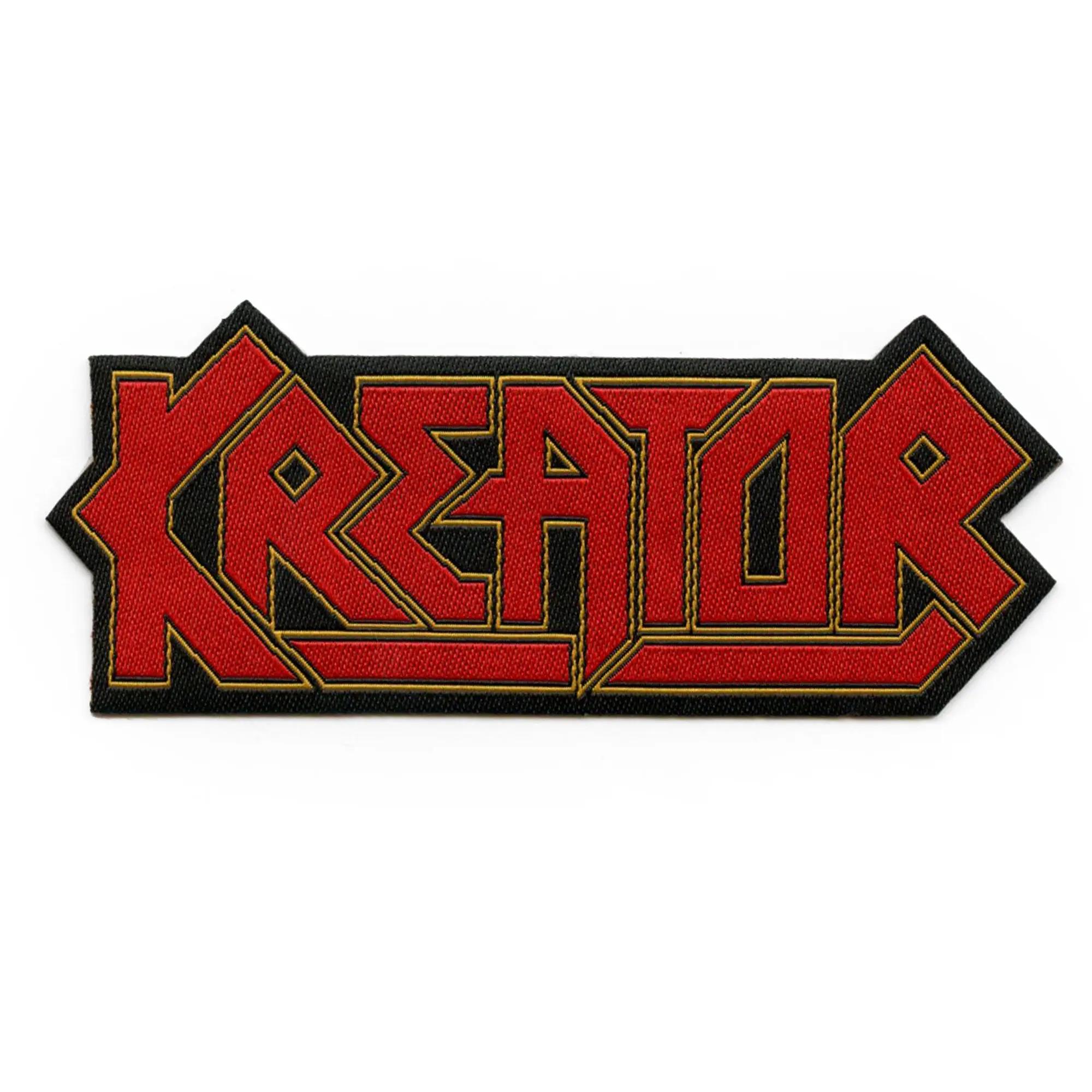 Kreator Logo Cut Out Patch German Thrash Metal Band Woven Sew On