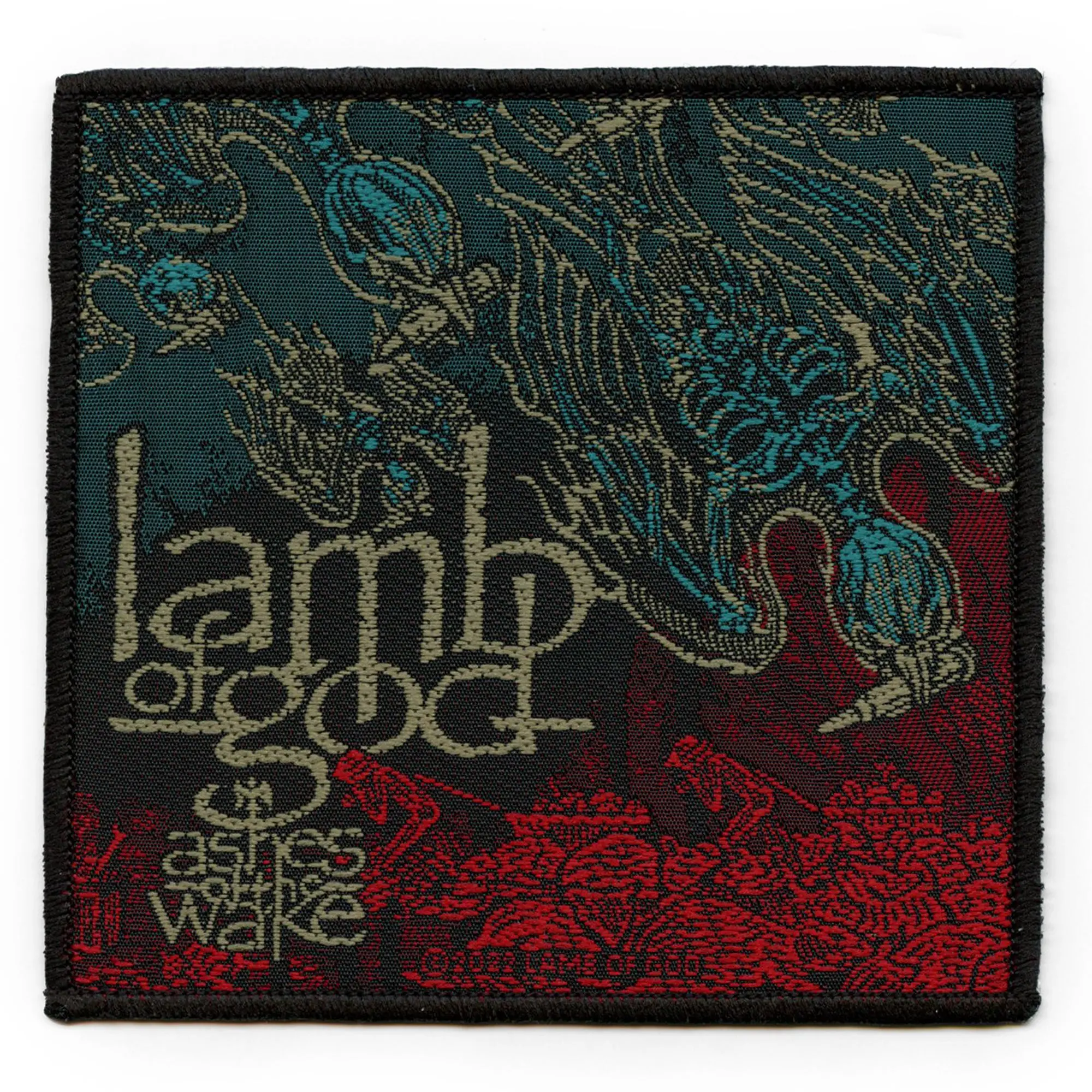Lamb of God Patch Ashes Of The Wake Metal Band Woven Sew On