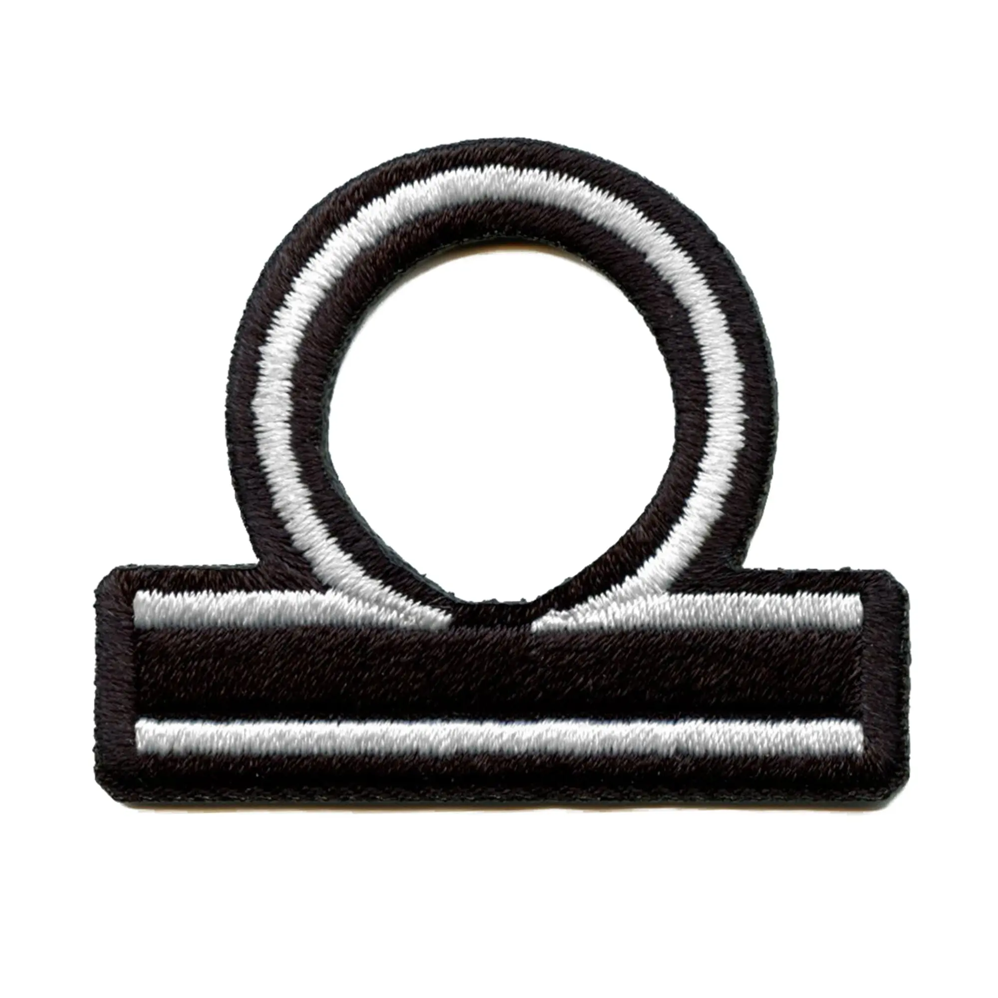 Libra Astrological Zodiac Symbol Patch Horoscope Scales Sign Embroidered Iron On