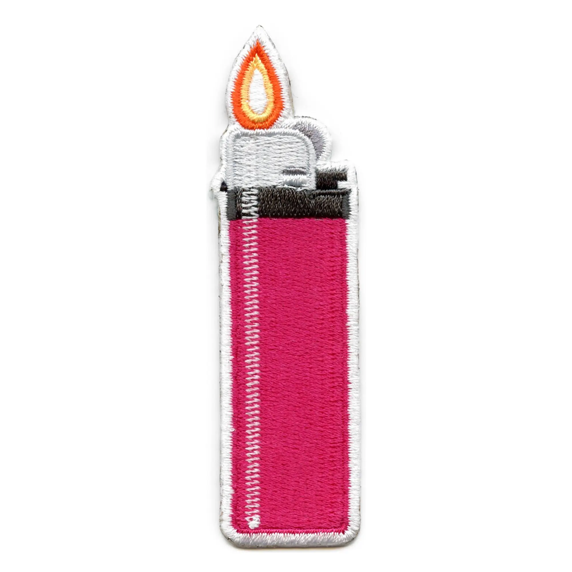 Classic Lighter Patch Embroidered Iron On - Image 10