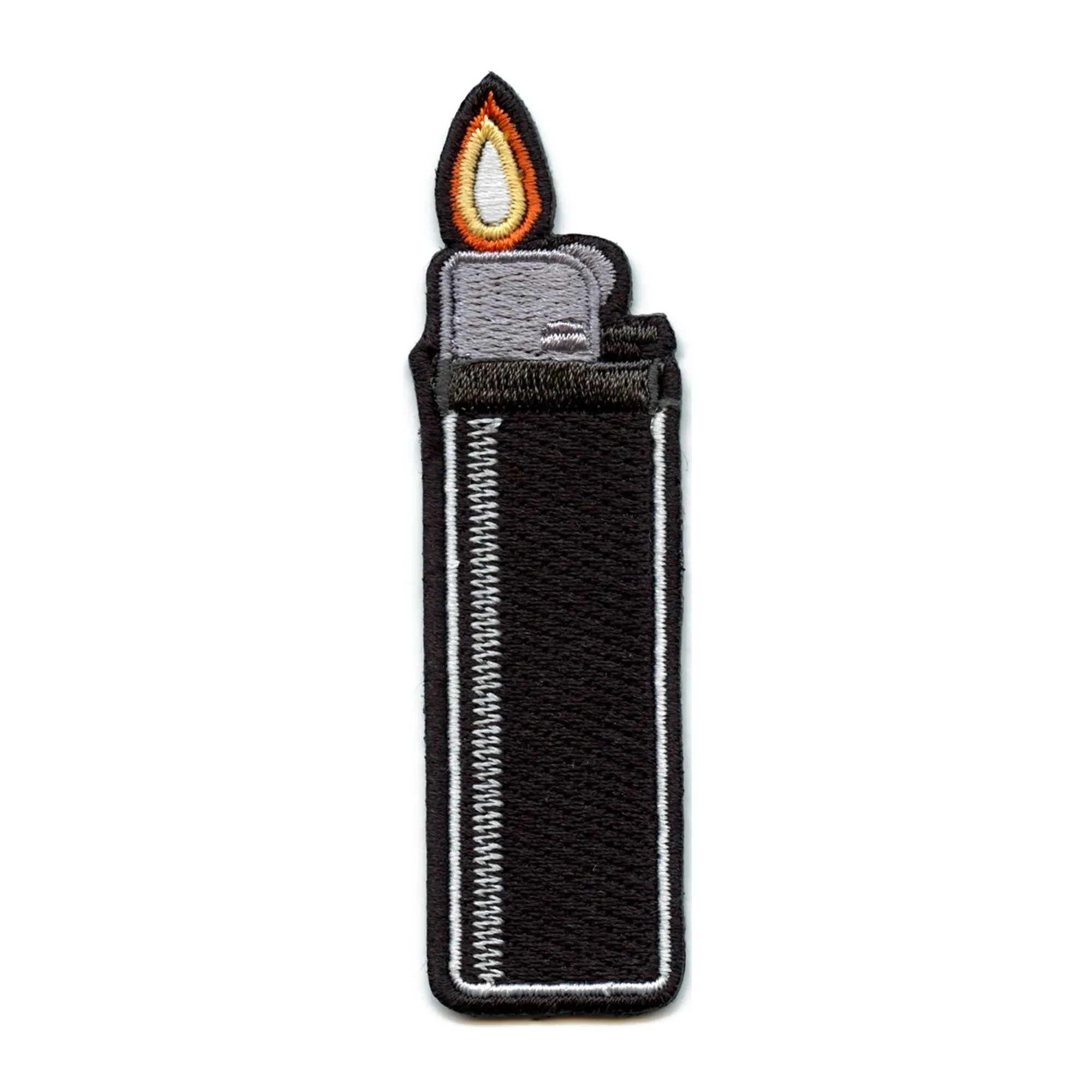 Classic Lighter Patch Embroidered Iron On - Image 3