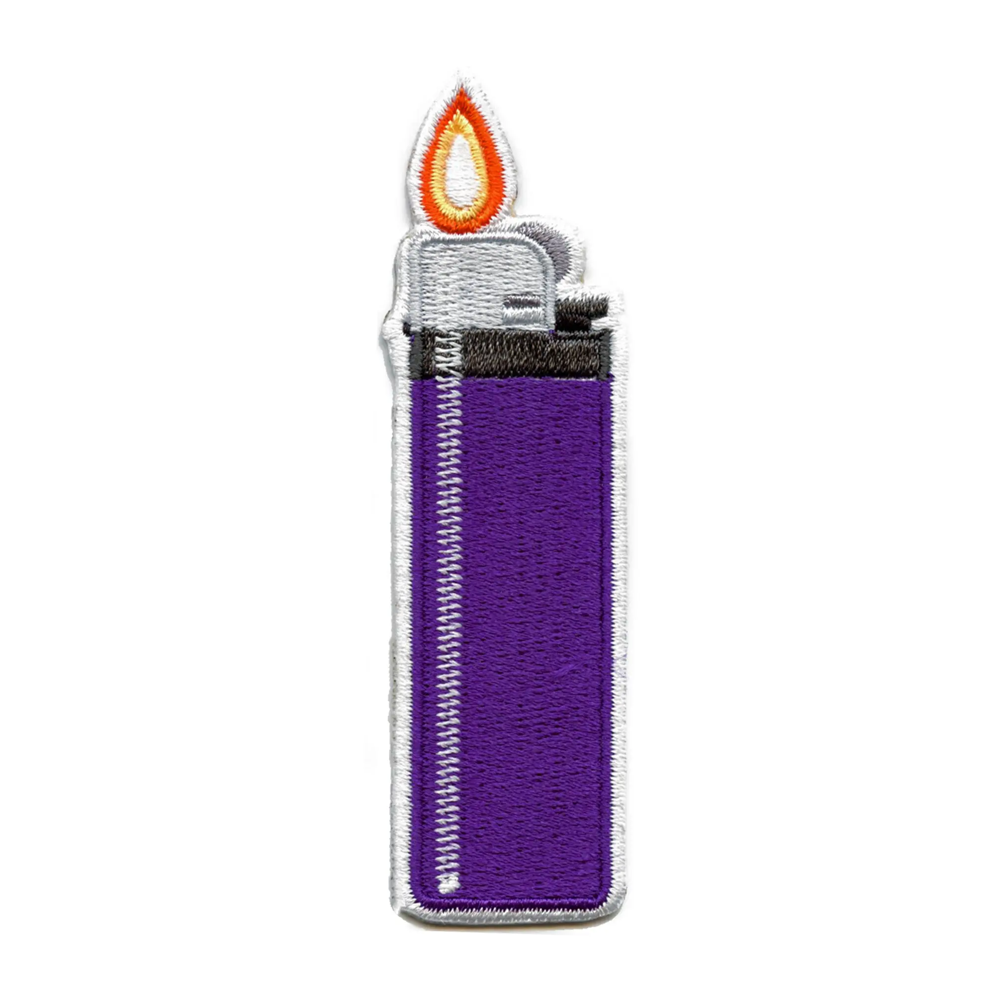 Classic Lighter Patch Embroidered Iron On - Image 4