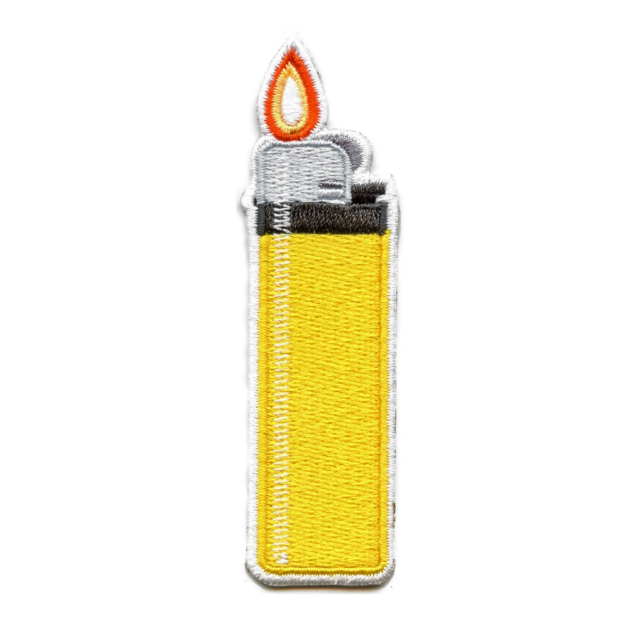 Classic Lighter Patch Embroidered Iron On - Image 5