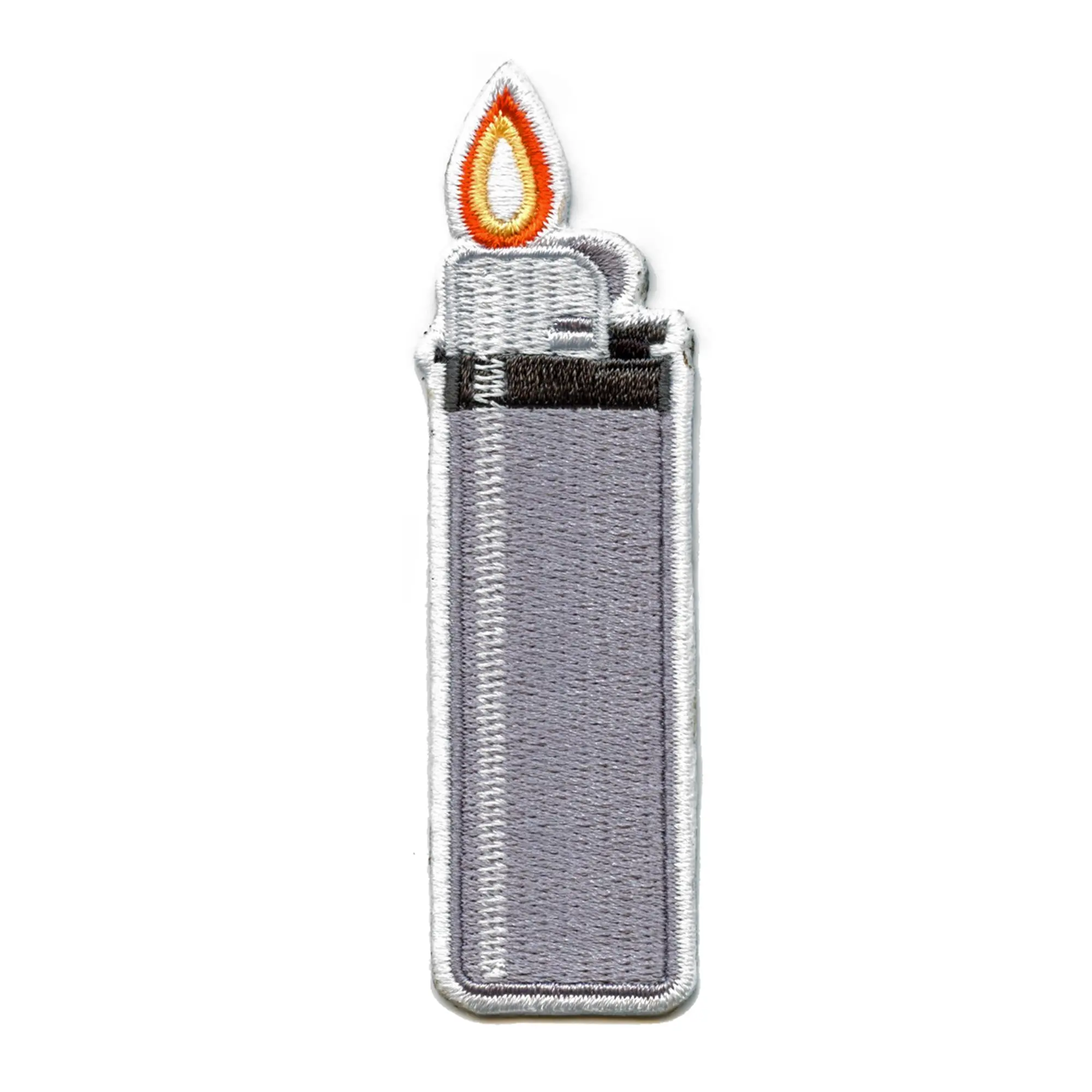 Classic Lighter Patch Embroidered Iron On - Image 6