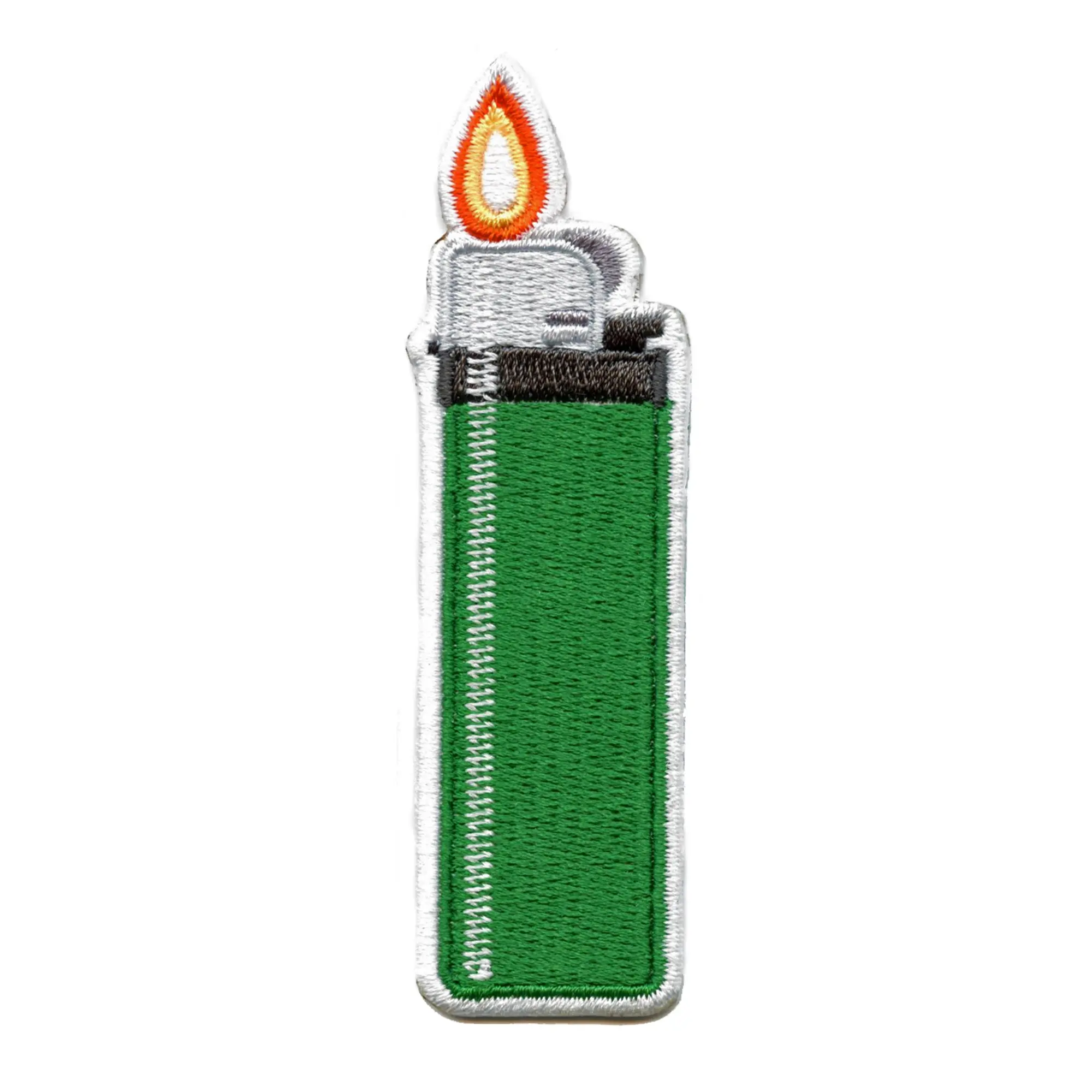 Classic Lighter Patch Embroidered Iron On - Image 7