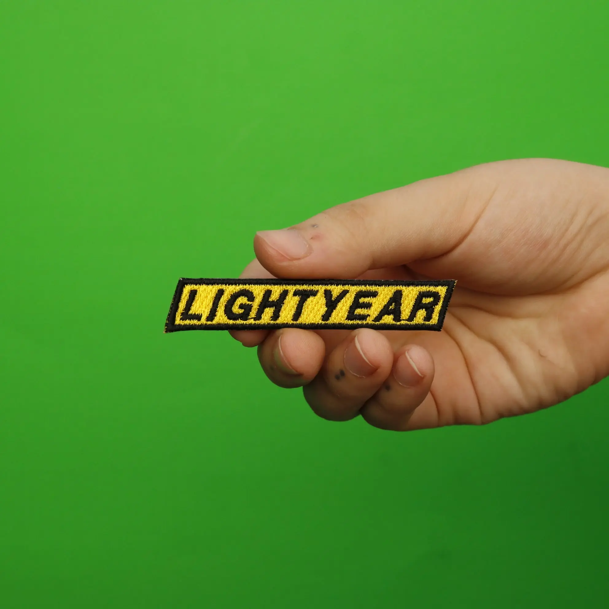 Lightyear Name Tag Embroidered Iron on Patch - Image 2
