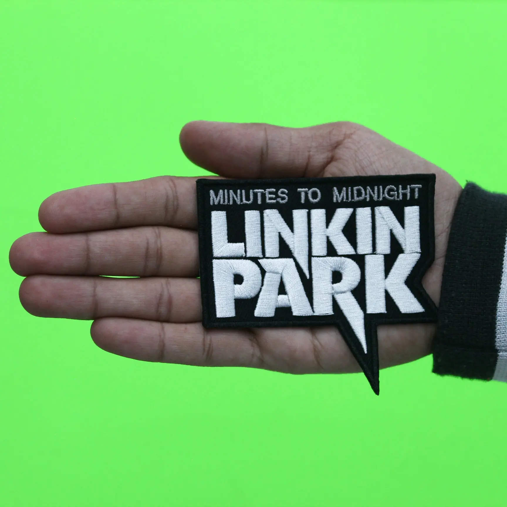 Linkin Park Band Patch Minutes To Midnight Embroidered Iron On - Image 2