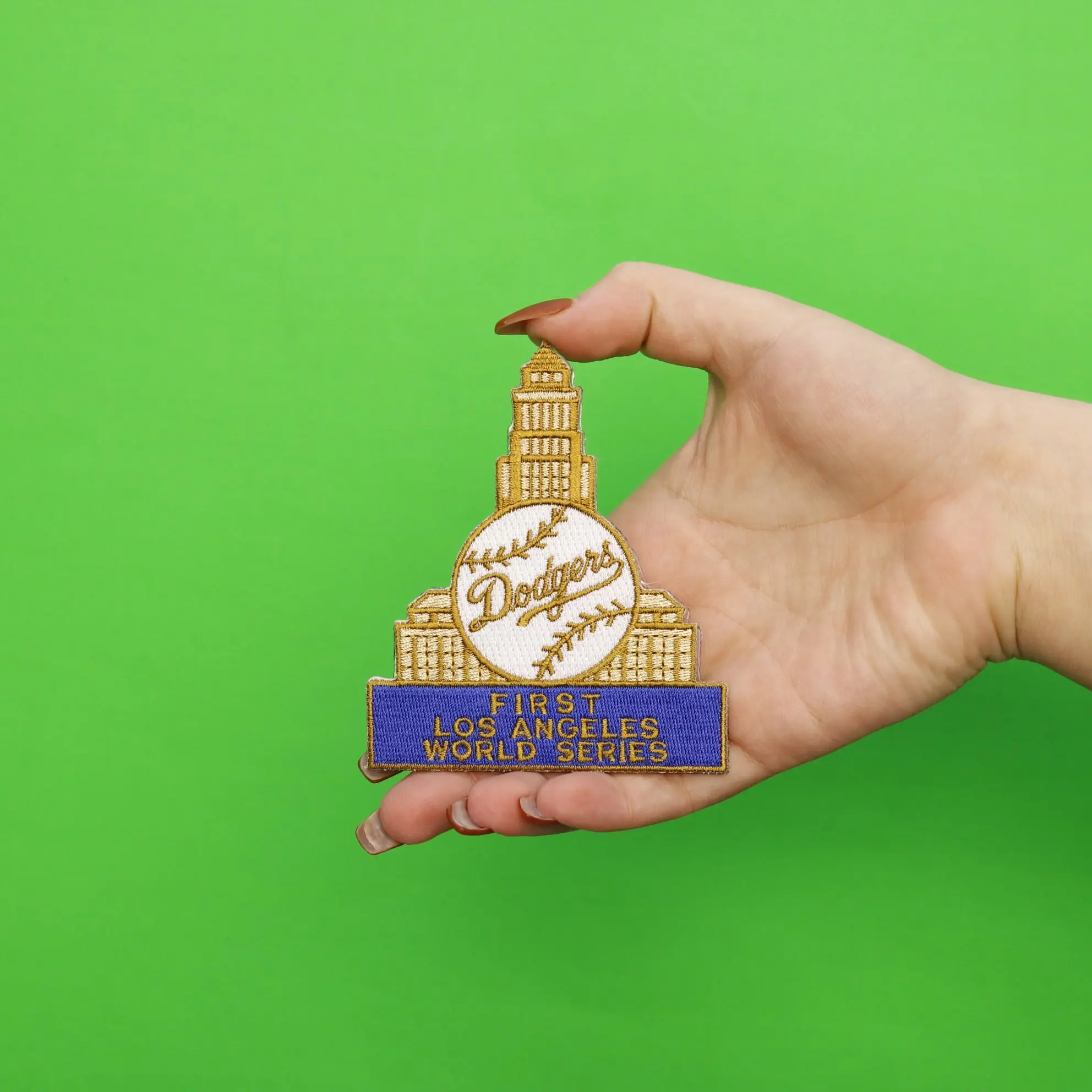 Los Angeles Dodgers 1959 World Series Collector Patch - Image 3