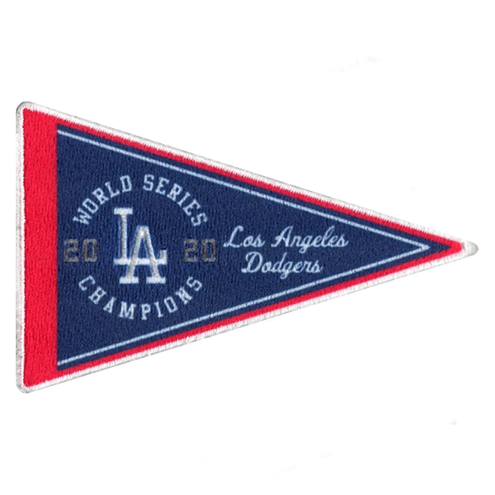 2020 MLB World Series Champions Los Angeles Dodgers Pennant Patch - Image 2