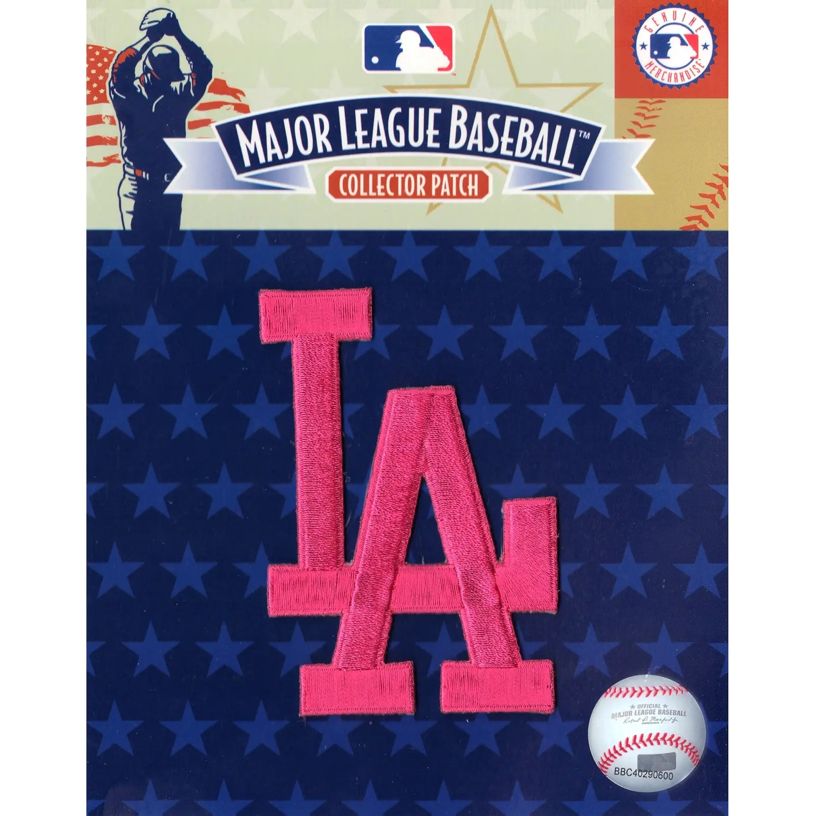 Los Angeles Dodgers Mothers Day Pink Sleeve Jersey Patch