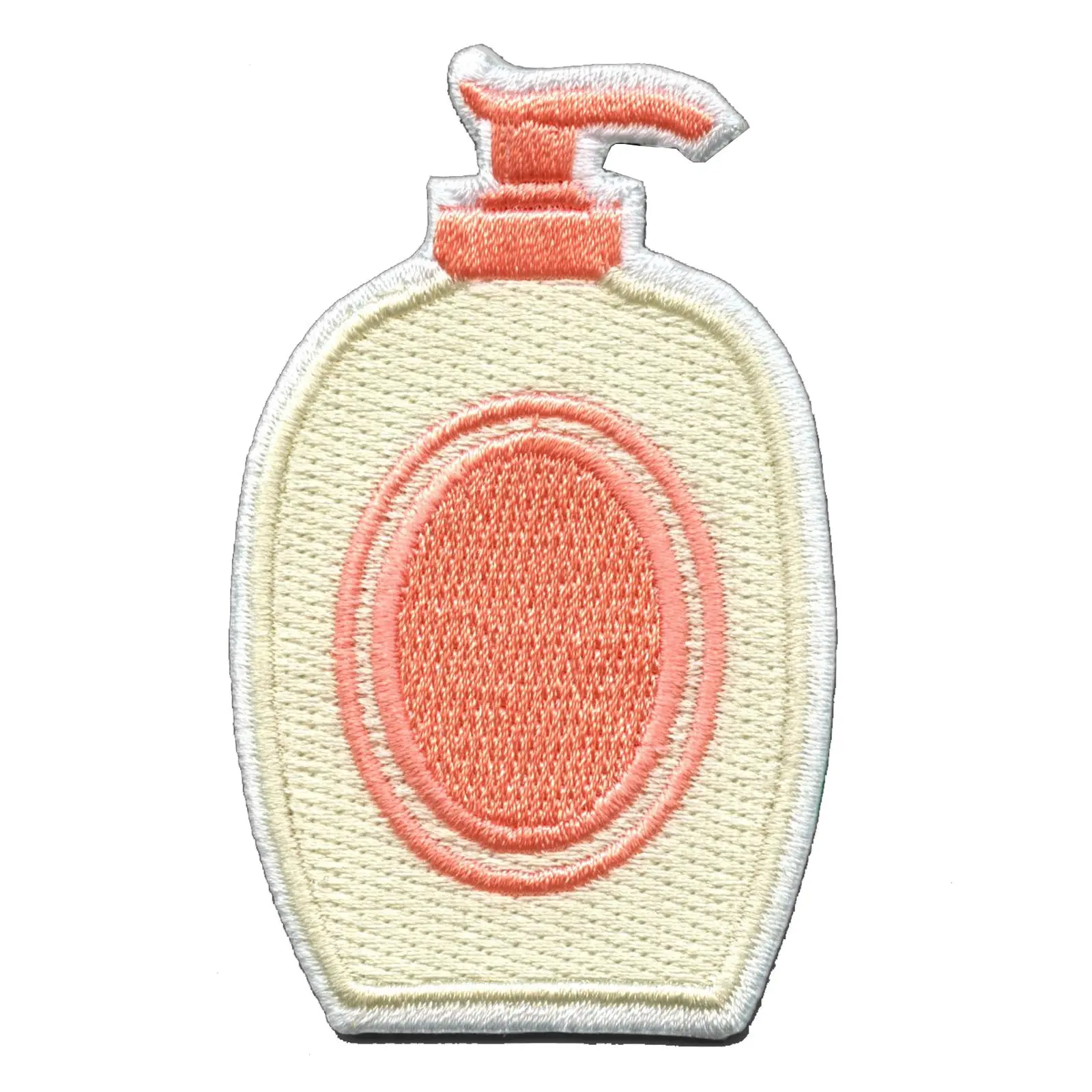 Lotion Bottle Embroidered Iron On Patch