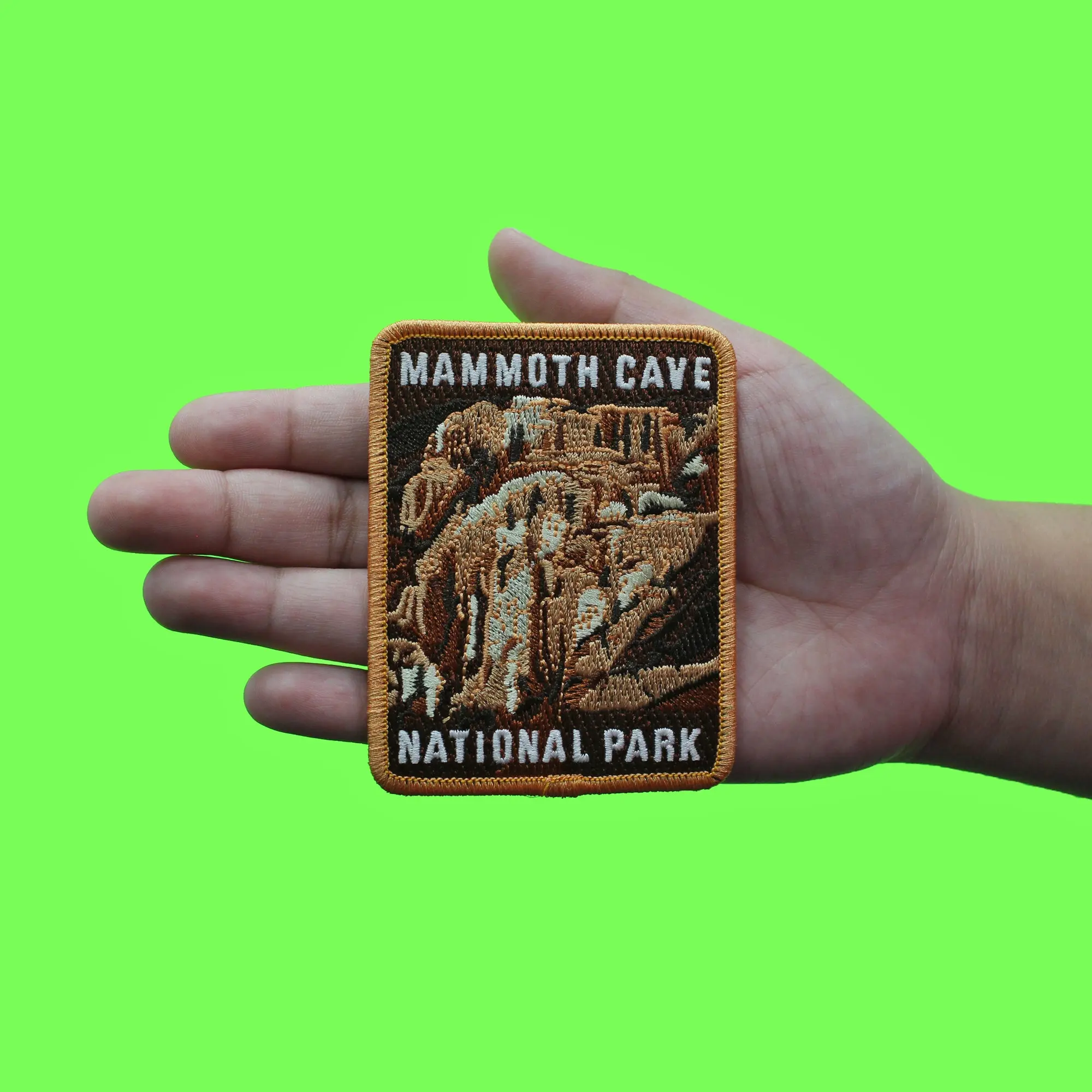 Mammoth Cave National Park Patch Kentucky Travel Embroidered Iron On - Image 3