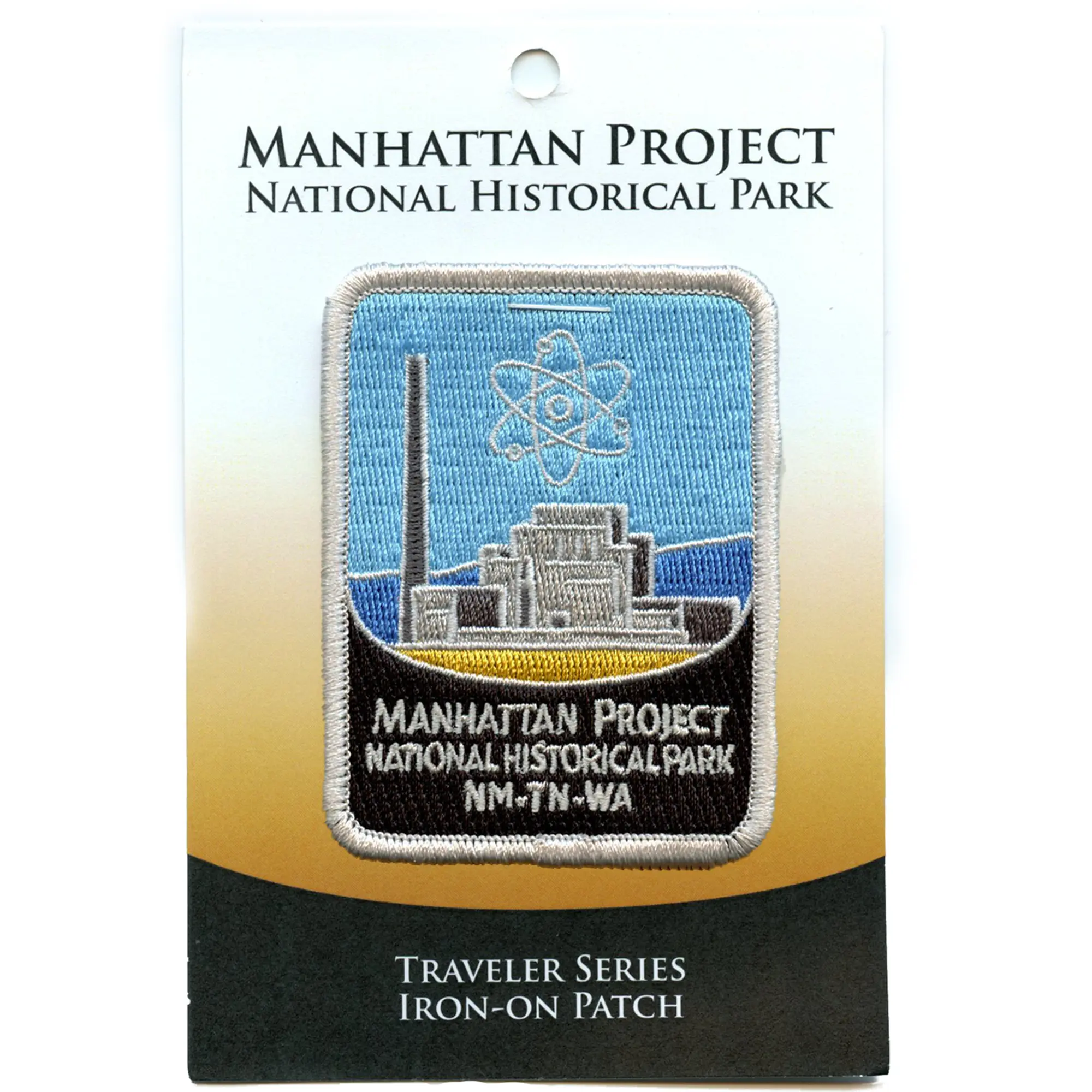 Manhattan Project National Park Patch Historical Traveler Series Embroidered Iron On - Image 2