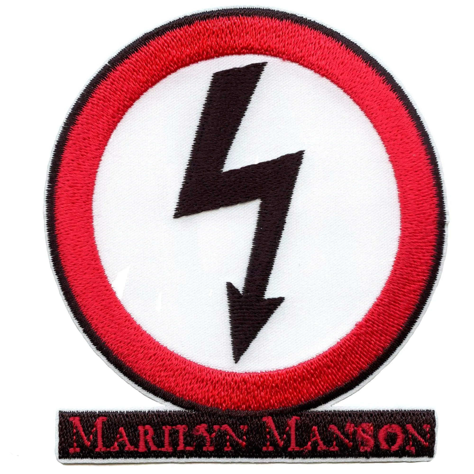 Marilyn Manson Crooked Arrow Patch Heavy Metal Rock Embroidered Iron On