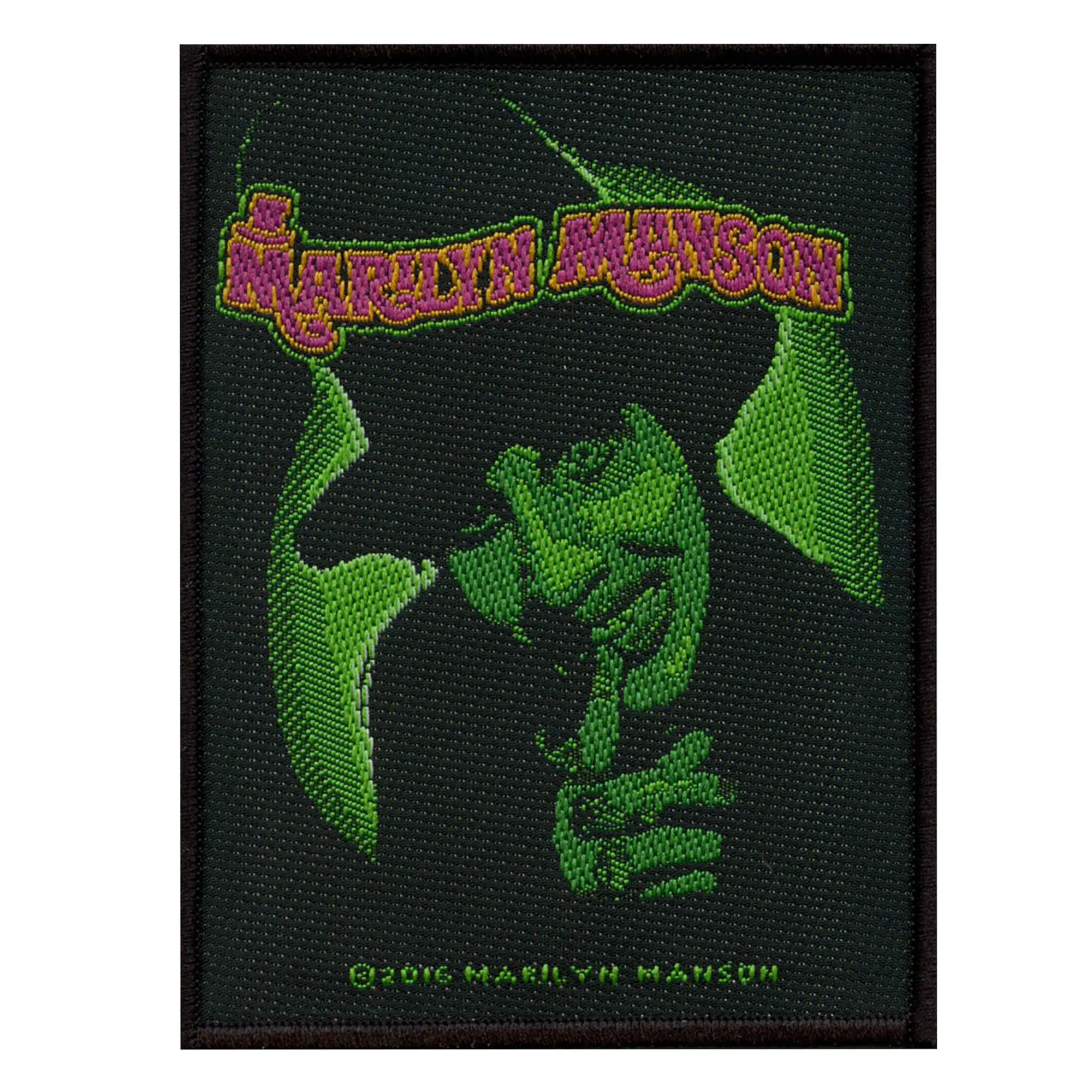 Marilyn Manson Smells Like Children Patch Heavy Metal Rock Band Woven Sew On