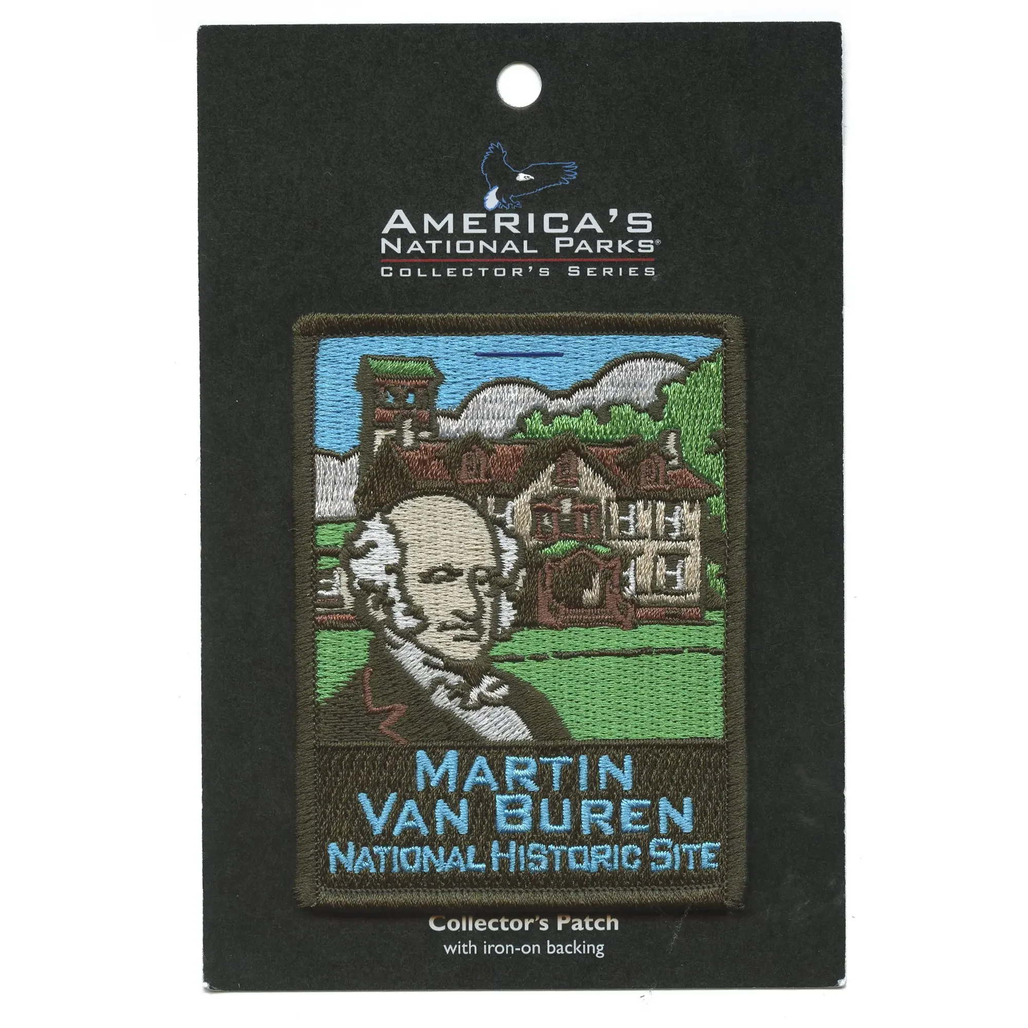 Martin Van Buren Patch National Historical Site Embroidered Iron On - Image 2