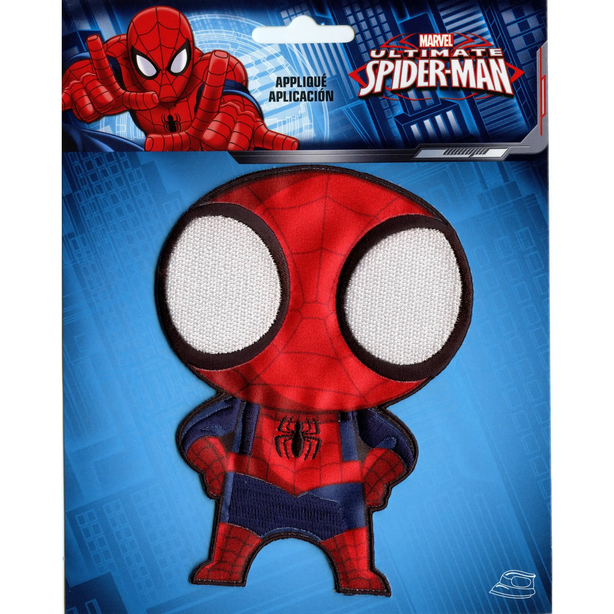 Marvel Animated Spiderman Character Embroidered Iron On Applique Patch - Image 2