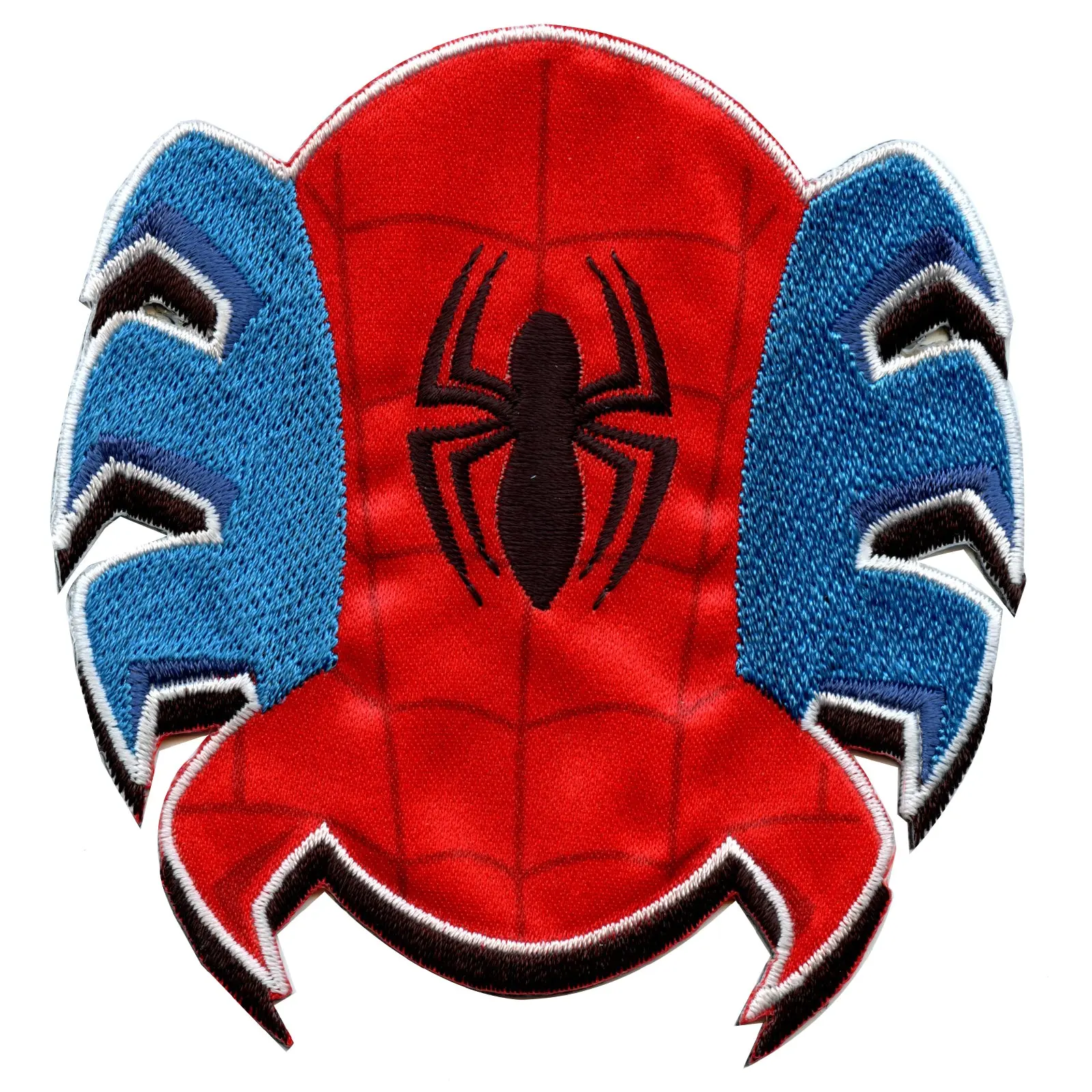 Marvel Classic Spiderman Spider Logo Embroidered Iron On Applique Patch