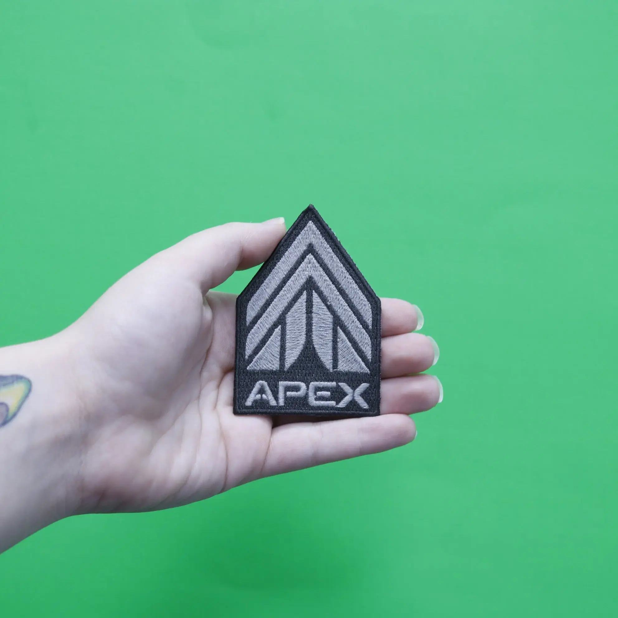 Official Mass Effect: Andromeda Apex - APEX Logo Embroidered Iron On Patch - Image 3