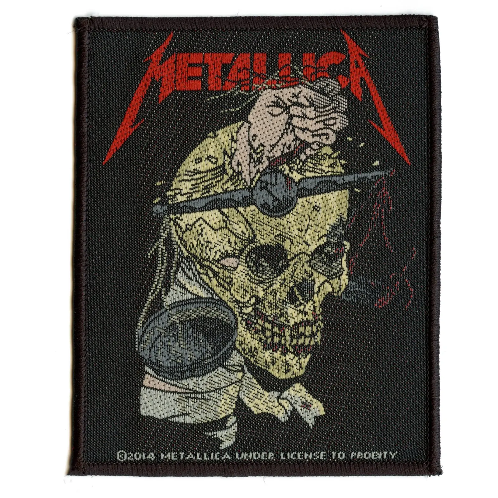 Metallica Harvester Of Sorrow Woven Patch Sew On