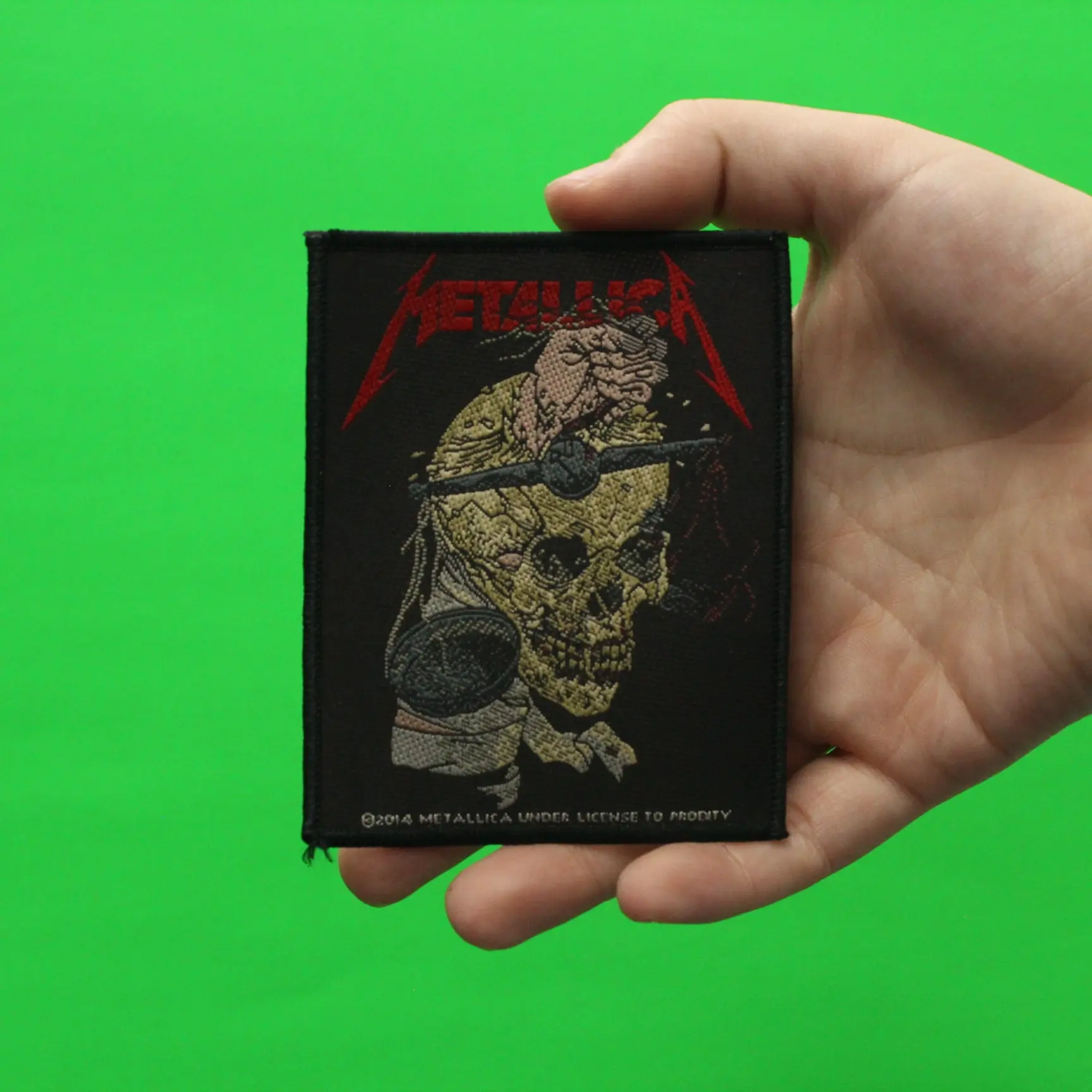 Metallica Harvester Of Sorrow Woven Patch Sew On - Image 2