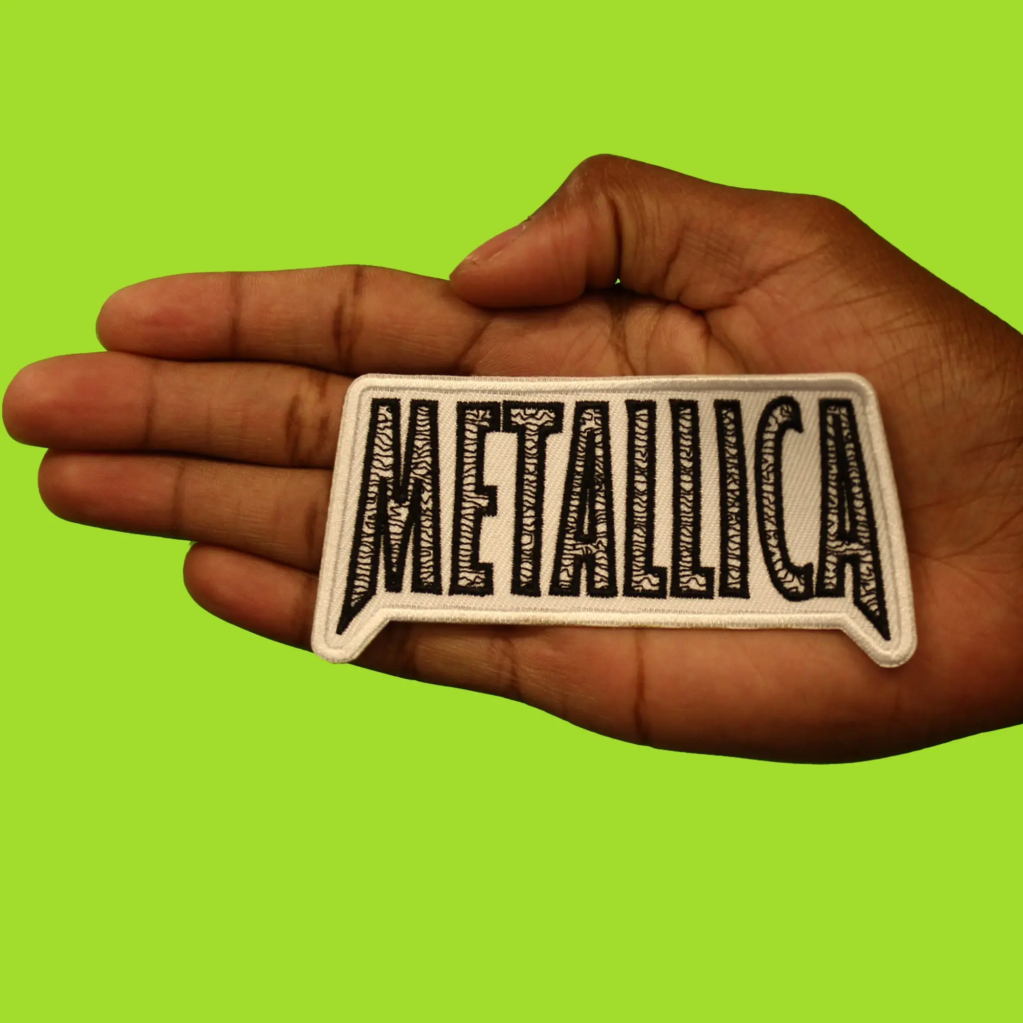 Metallica Load Script Patch Heavy Rock Band Embroidered Iron On - Image 2
