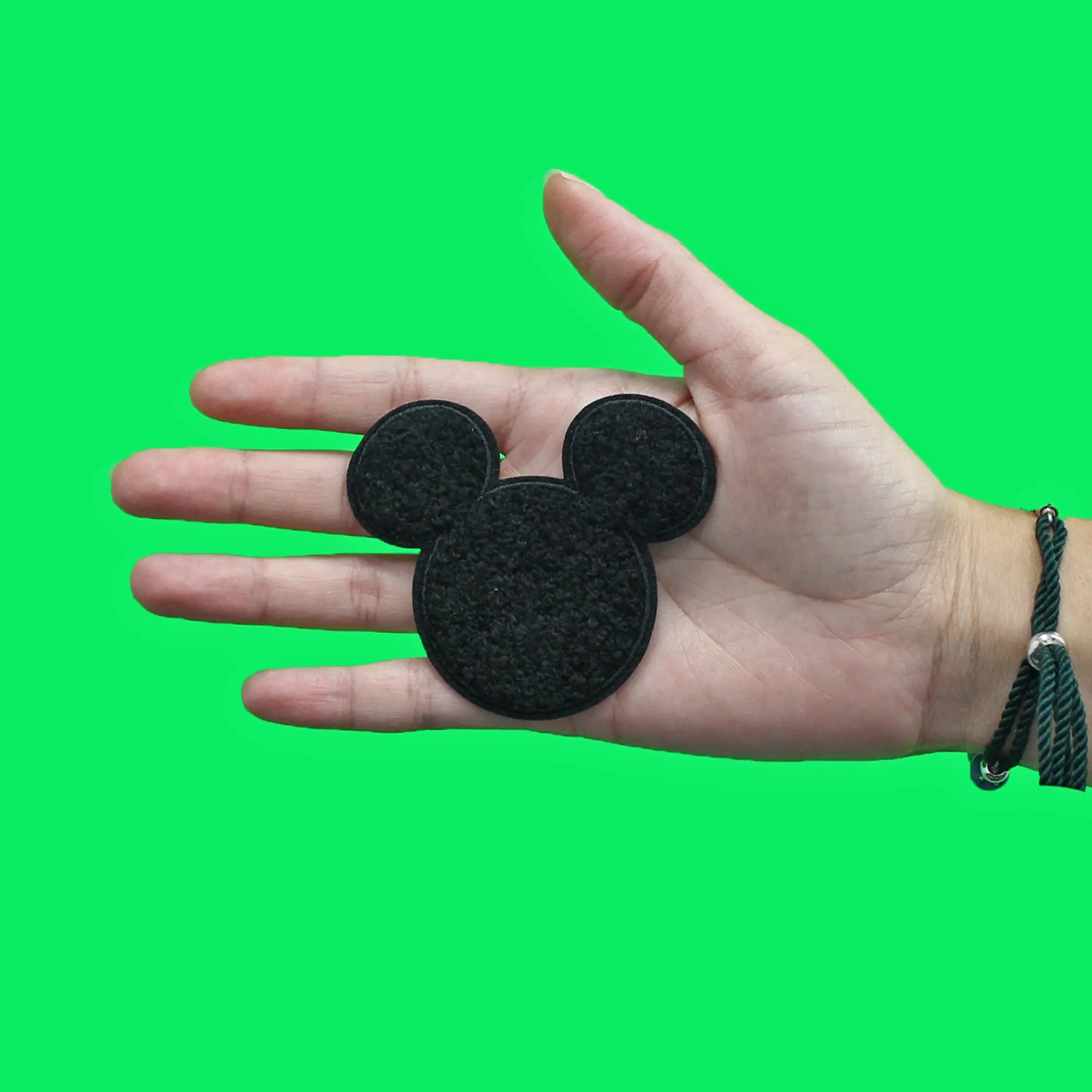 Mickey Mouse Head Patch Disney Clubhouse Toodles Chenille Iron-On - Image 2