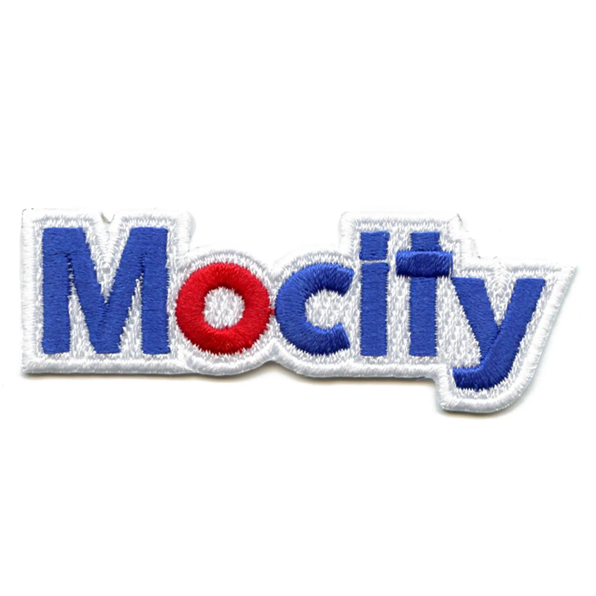 Missouri City Mocity Patch Gas Station Parody Embroidered Iron On - Image 2