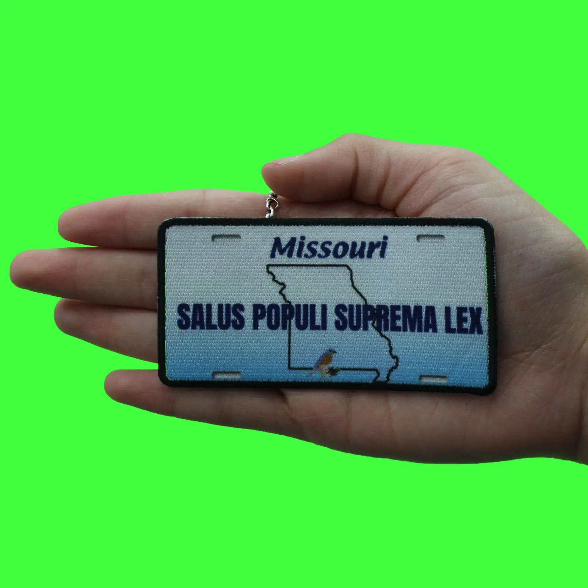 Missouri License Plate Patch Travel Souvenir State Sublimated Iron On - Image 2