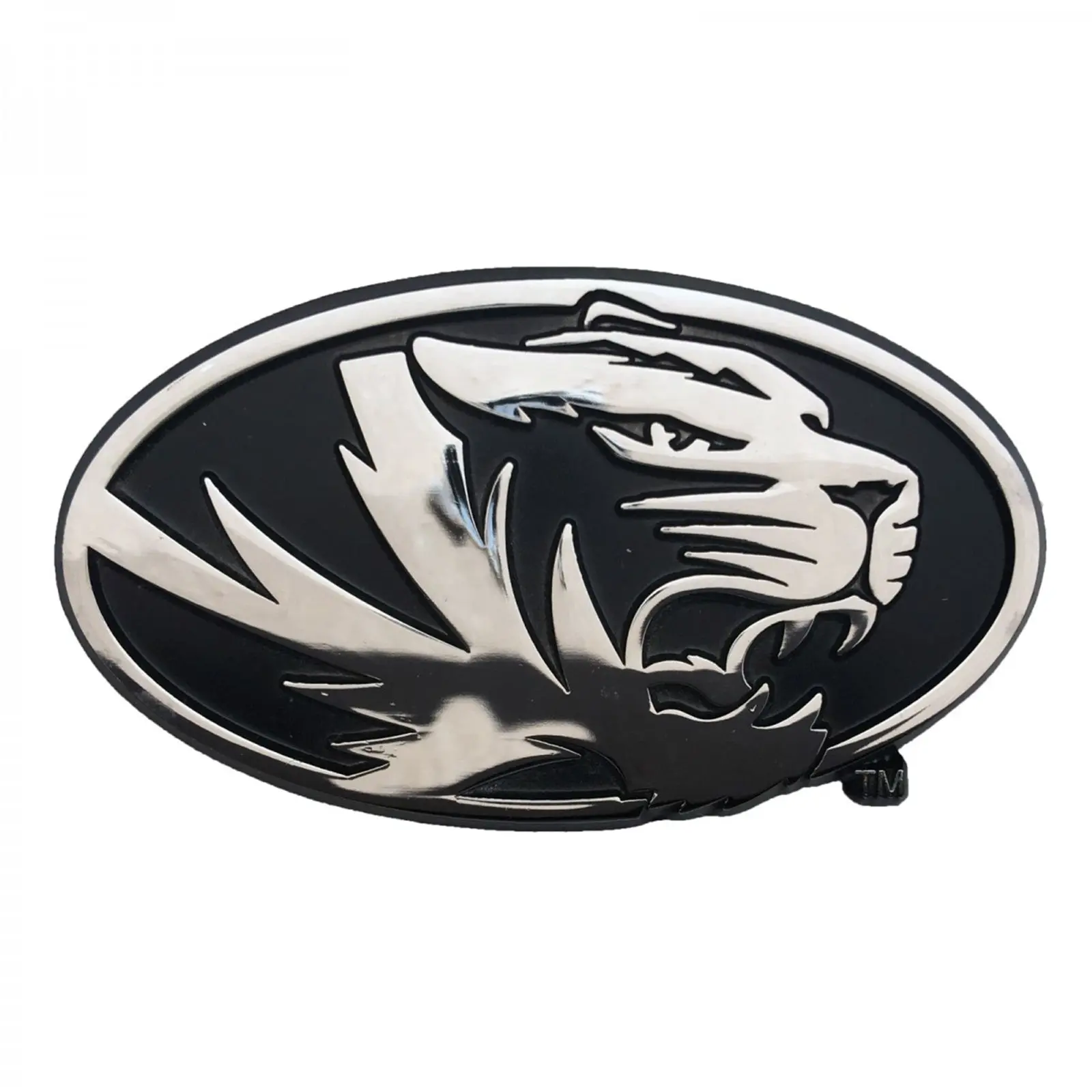 Missouri Tigers Premium Solid Metal Chrome Plated Car Auto Emblem