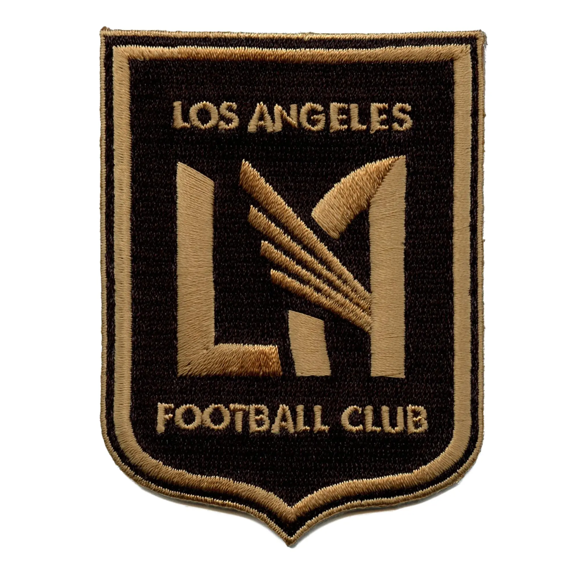 Los Angeles FC Primary Team Crest Patch MLS Embroidered Iron On - Image 2