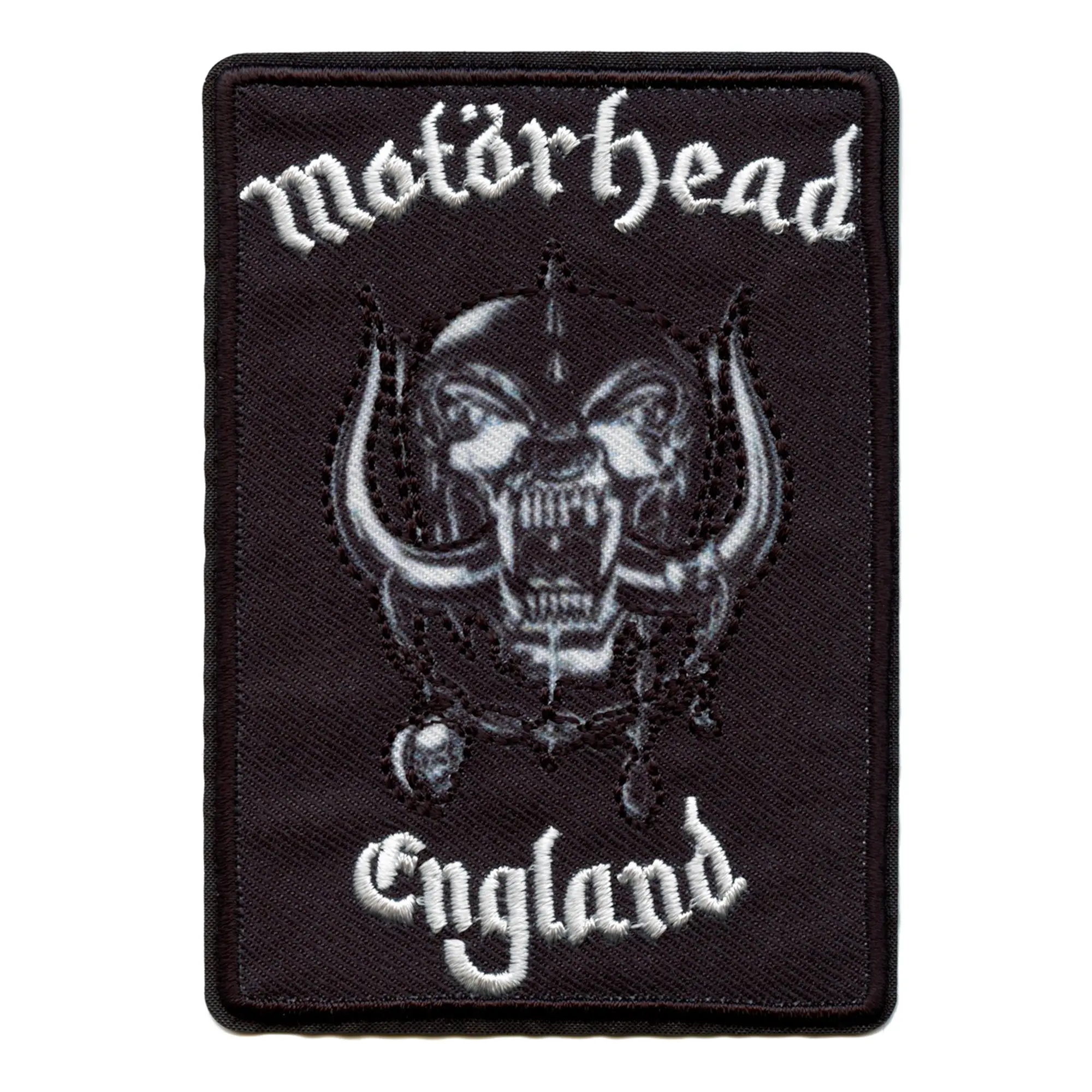 Motörhead England Snaggletooth Patch 1977 Album Art Embroidered Iron On