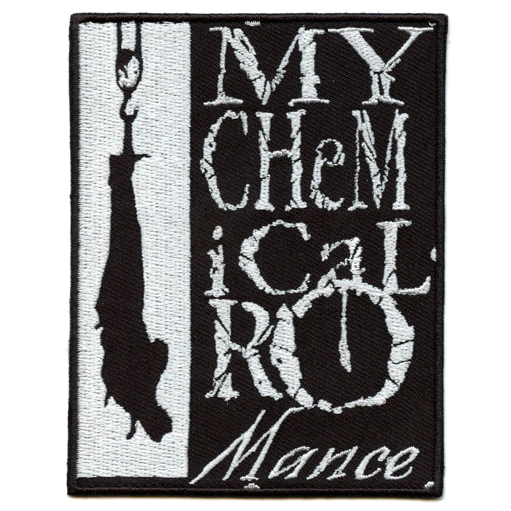 My Chemical Romance Hangman Patch Rock Band Embroidered Iron On