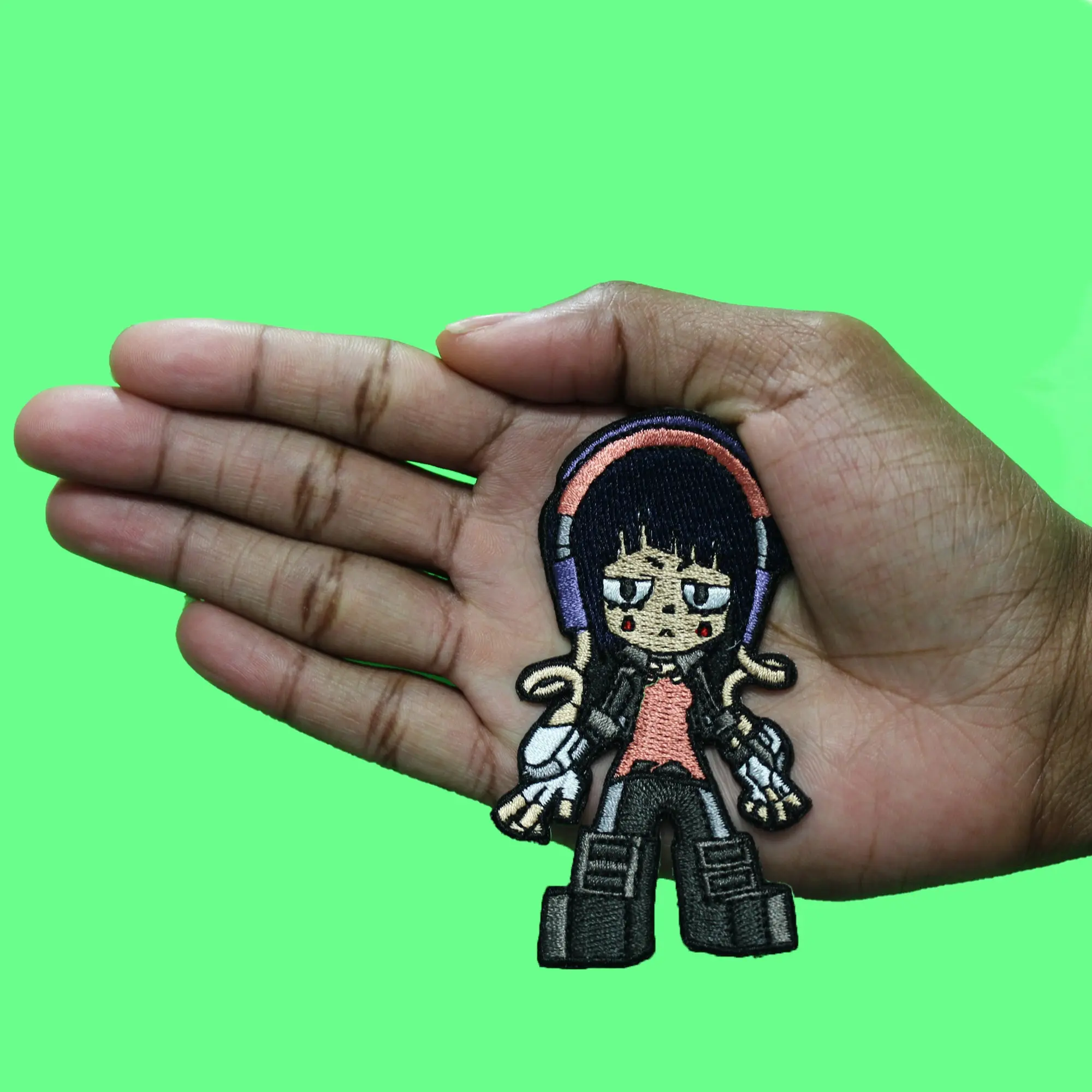 My Hero Academia Patch Kyoka Jiro Character Embroidered Iron On - Image 2