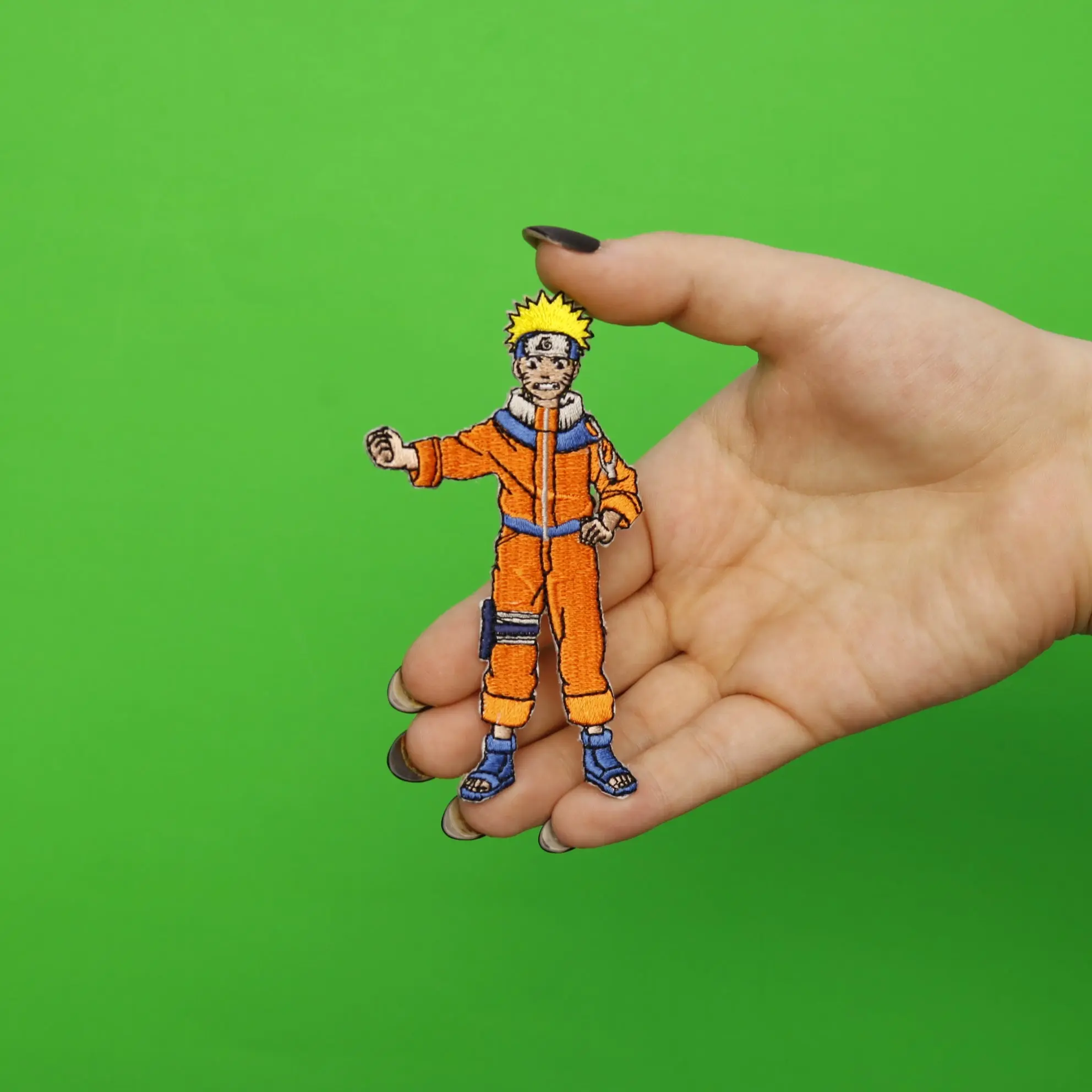 Naruto Anime Naruto Embroidered Iron On Patch - Image 2