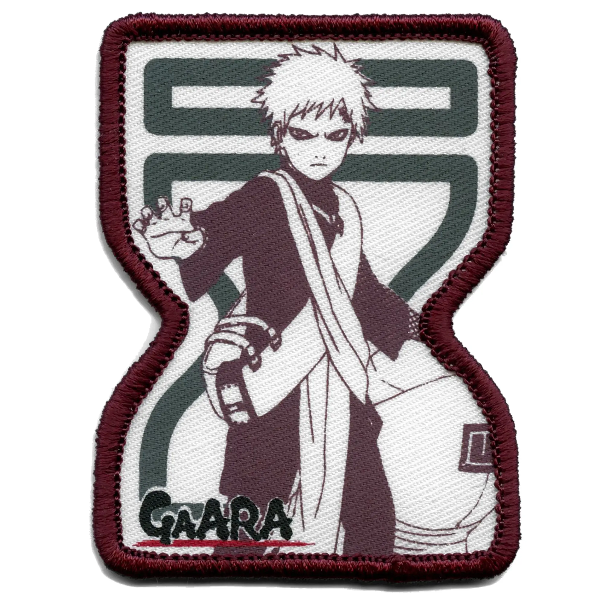 Naruto Gaara Patch Sand Village Ninja Symbol Sublimated Iron On
