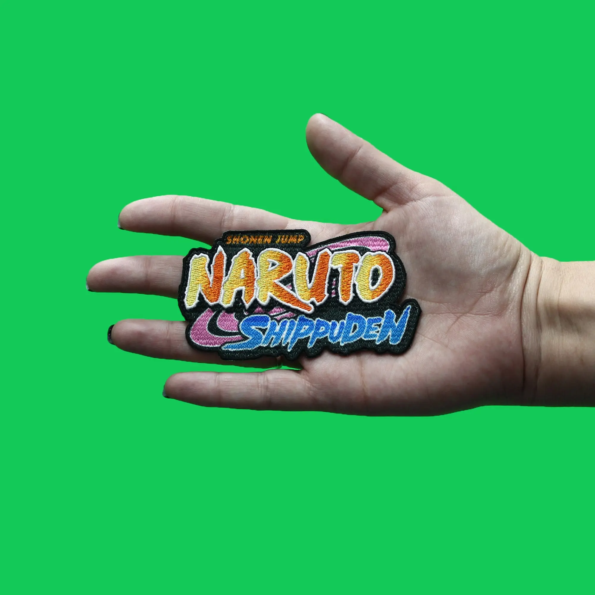 Naruto Shippuden Shonen Jump Patch Anime Logo Embroidered Iron - Image 3