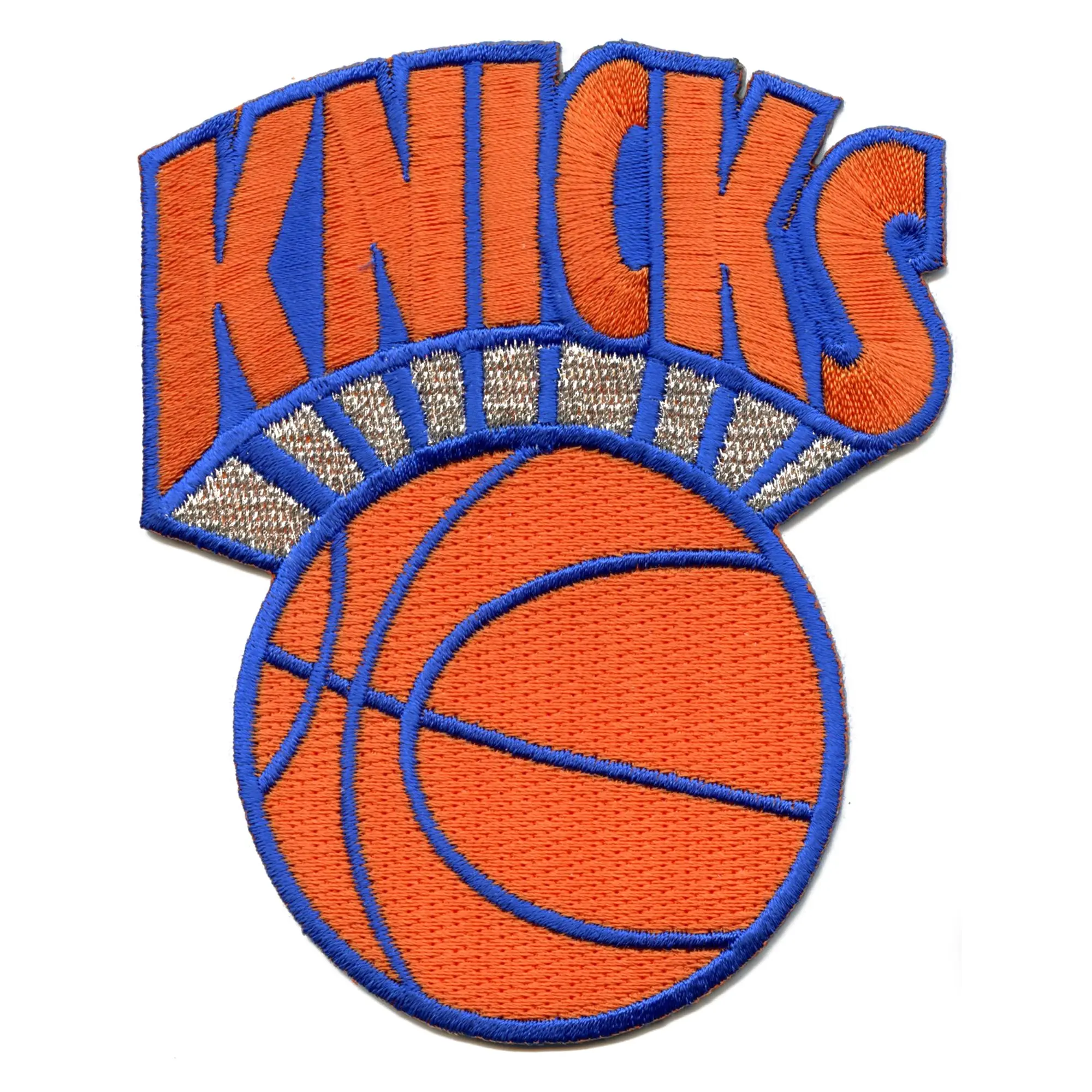 New York Knicks Patch Hardwood Classic Logo Embroidered Iron On - Image 2