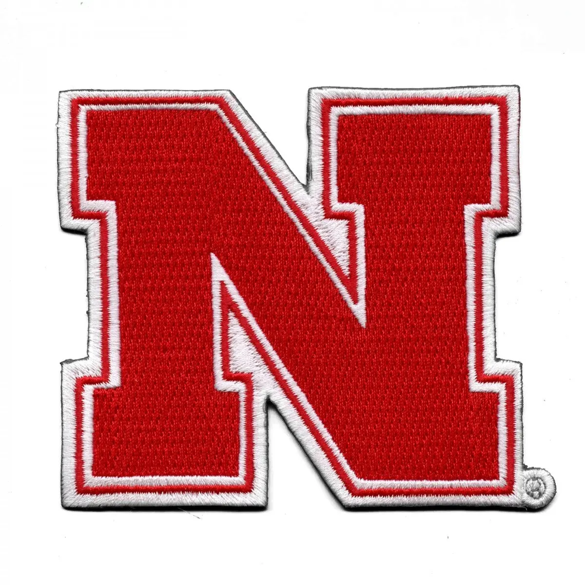 Nebraska Cornhuskers N Logo Iron On Embroidered Patch - Image 3