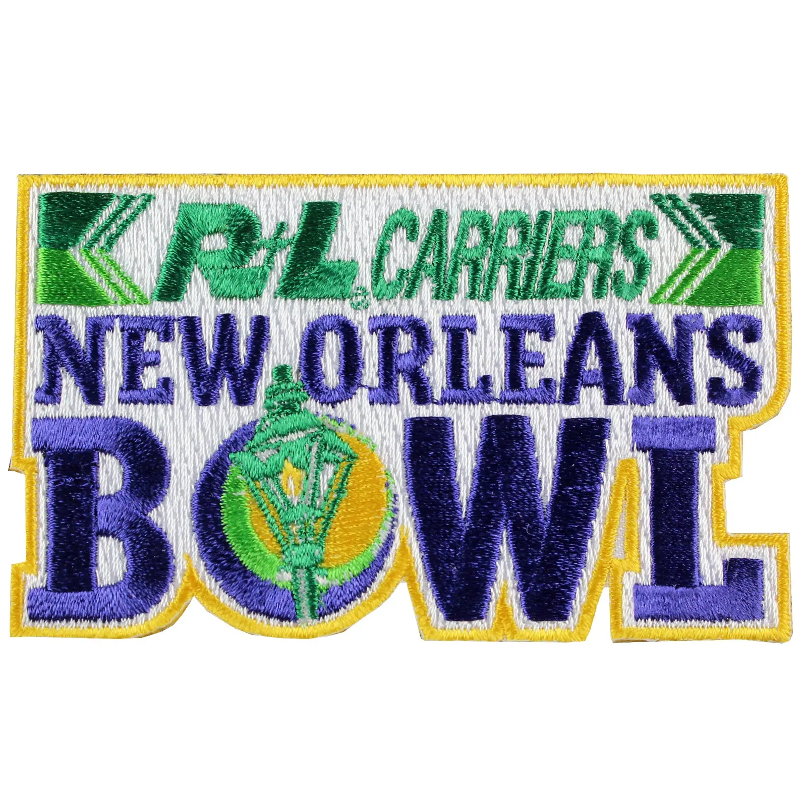 New Orleans R+L Carriers Bowl Game Jersey Patch (2015 Arkansas State vs. Louisiana Tech)