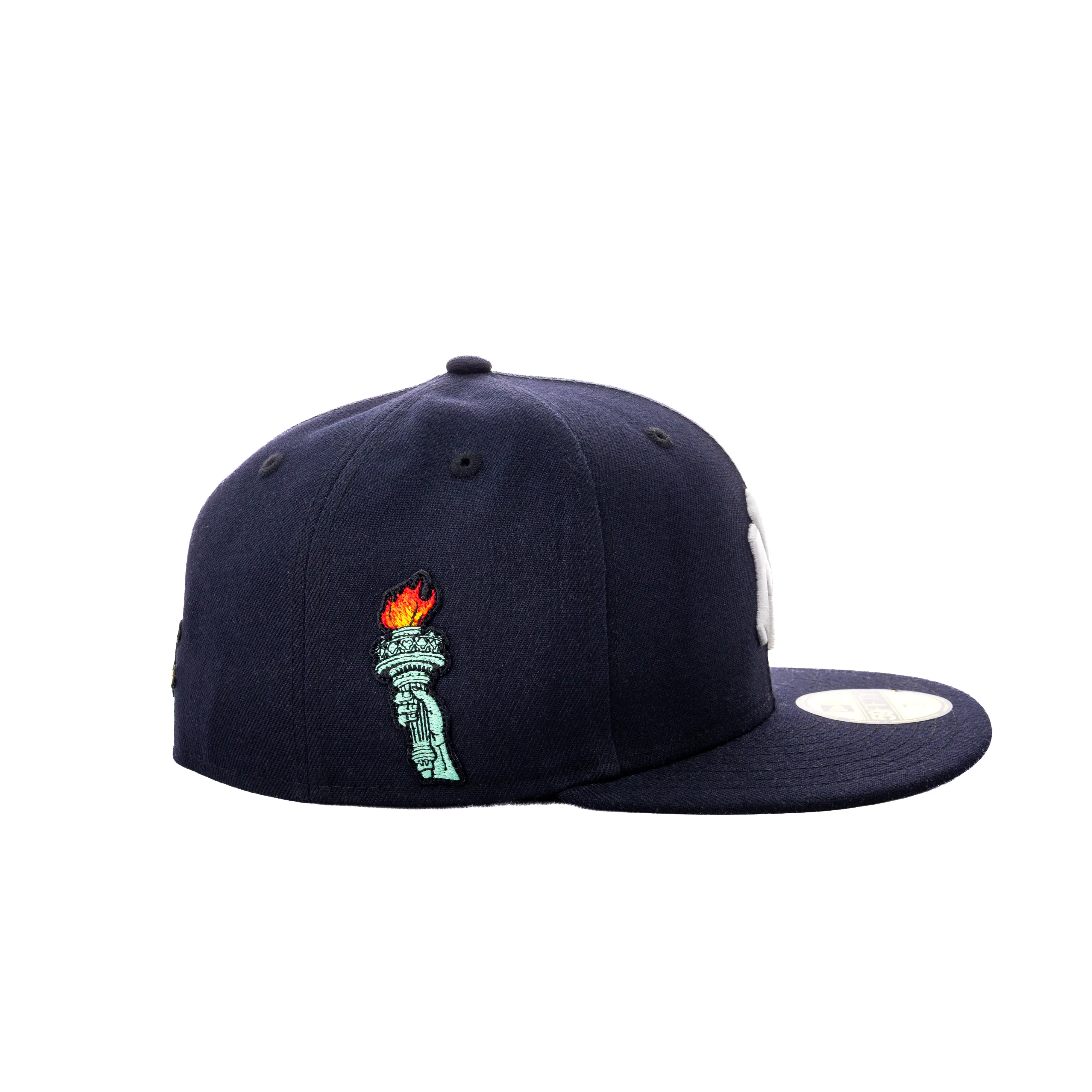 New York Yankees Custom Hat 'King of New York' Statue Of Liberty - Image 5