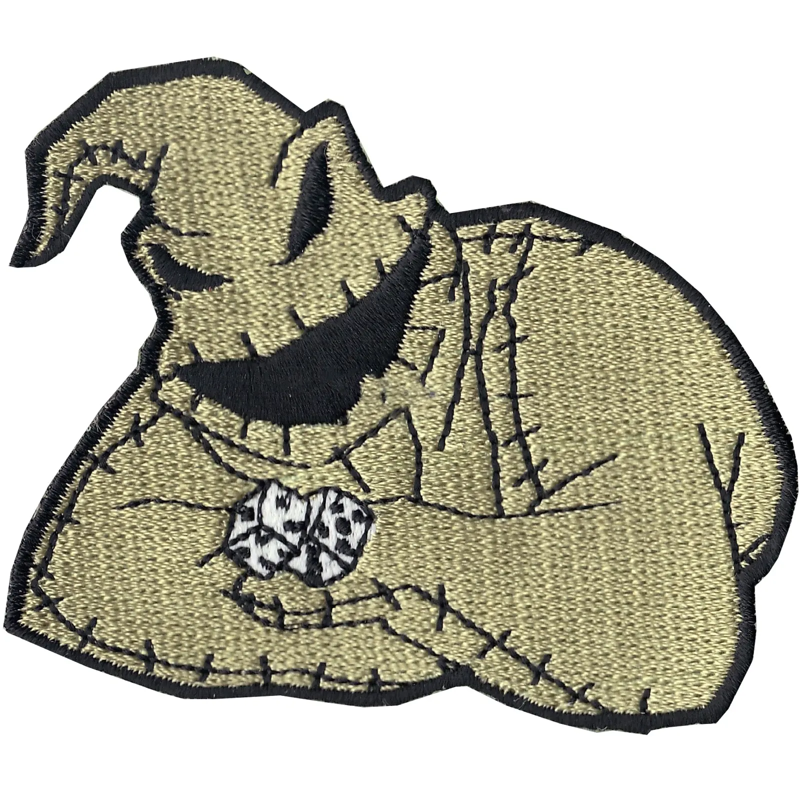 Nightmare Before Christmas Oogie Boogie Dice Game Disney Iron On Applique Patch