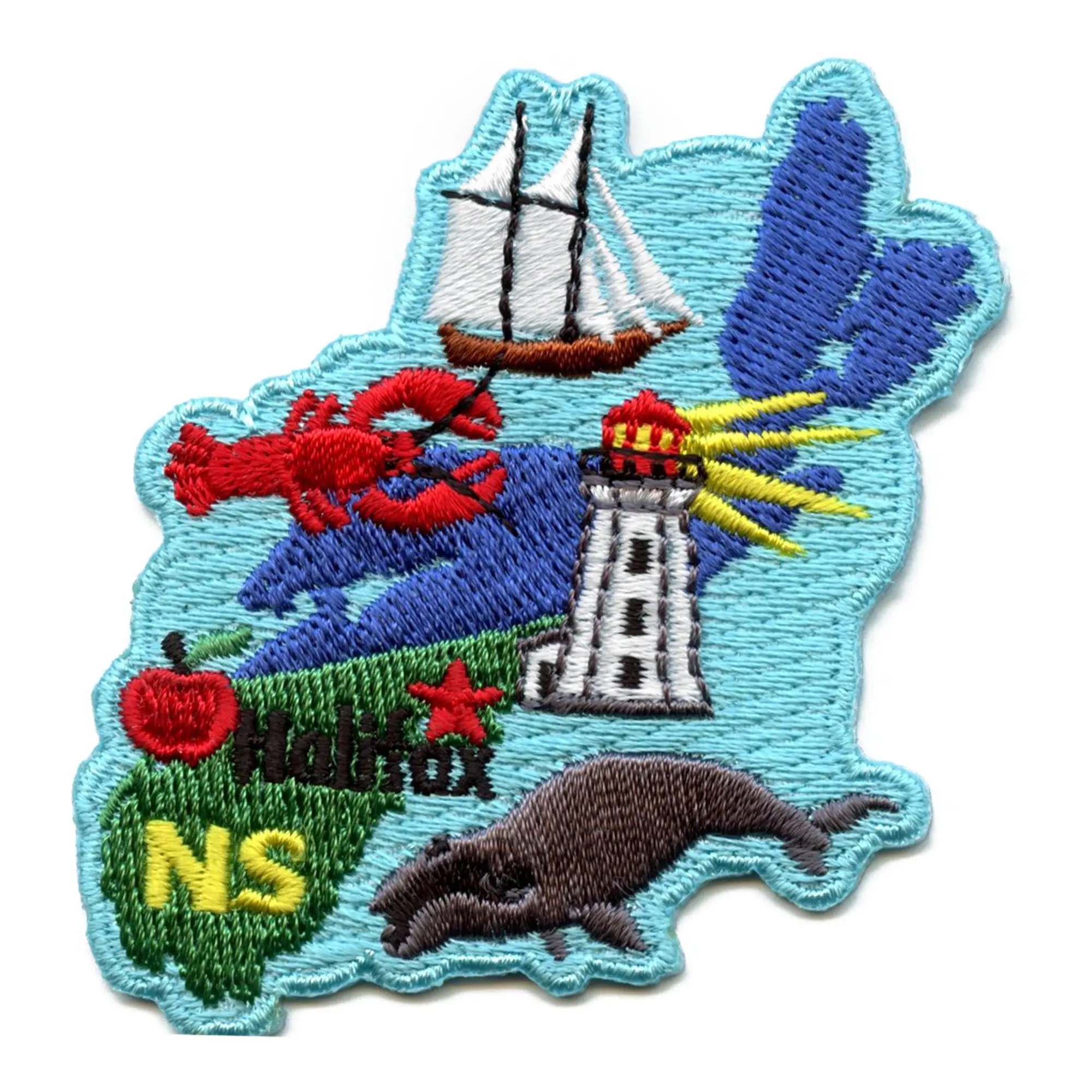 Nova Scotia Patch Canada Province Embroidered Iron-On