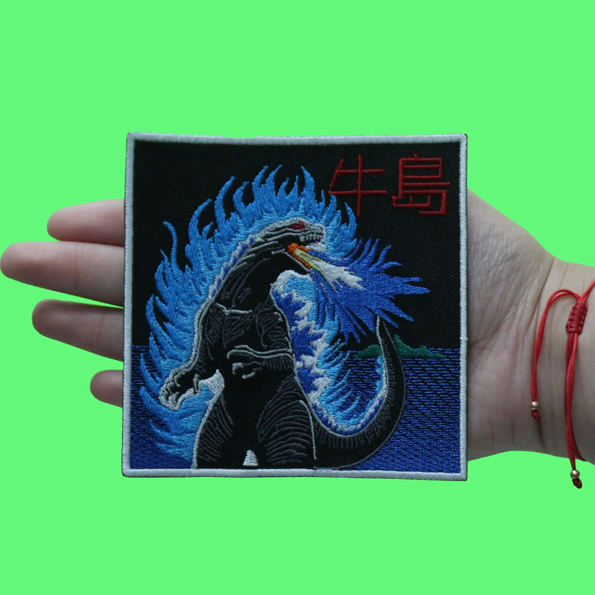 Odo Island Monster Patch Prehistoric Titan Monster Embroidered Iron On - Image 2