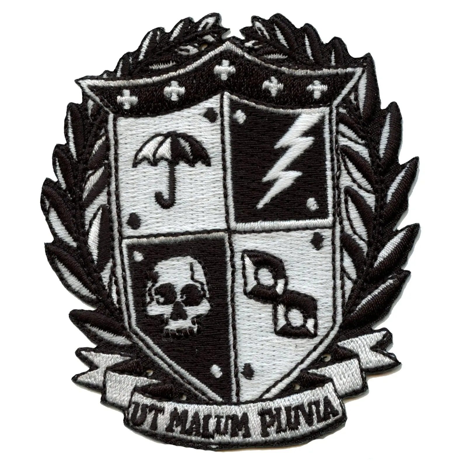 Official Umbrella Academy Crest Logo Embroidered Iron On Patch