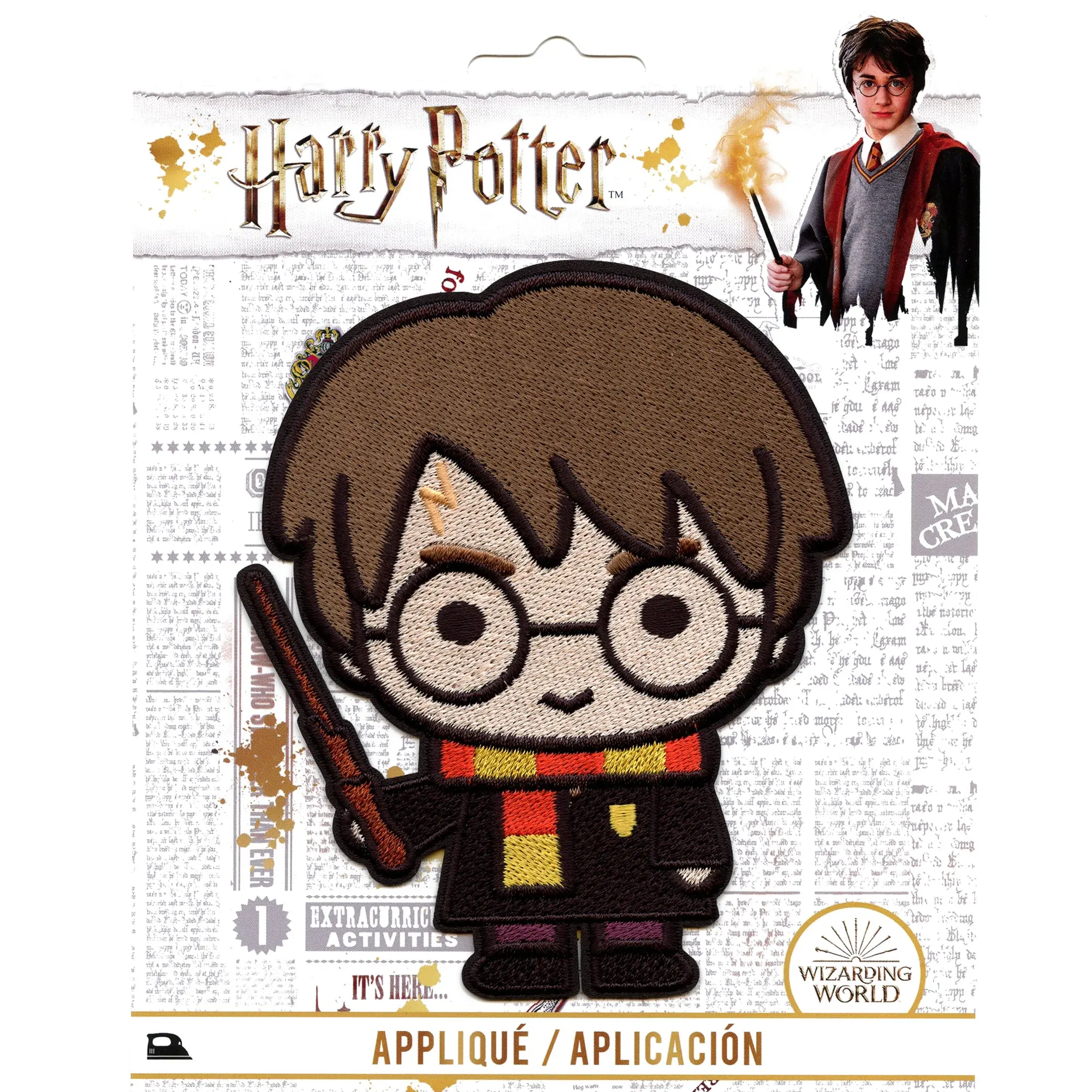 Official Harry Potter Patch Full Body Embroidered Iron On