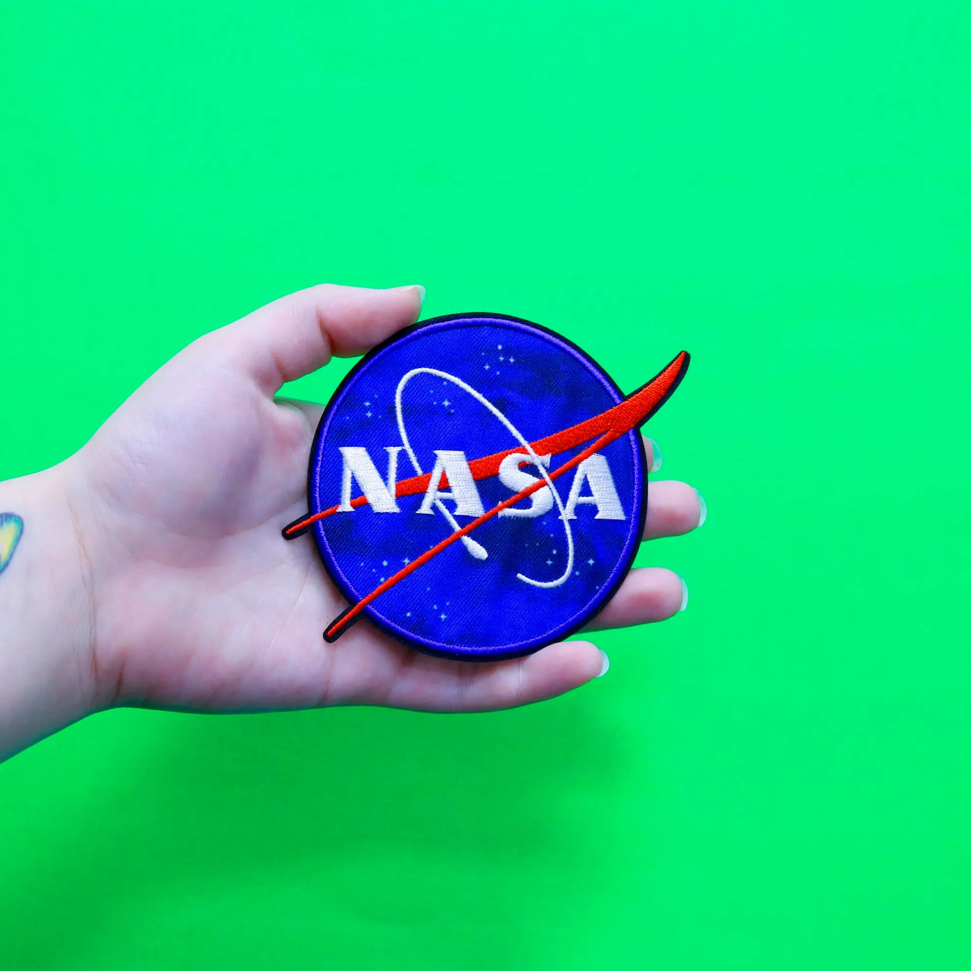 Official NASA Embroidered Iron On Fotopatch - Image 2